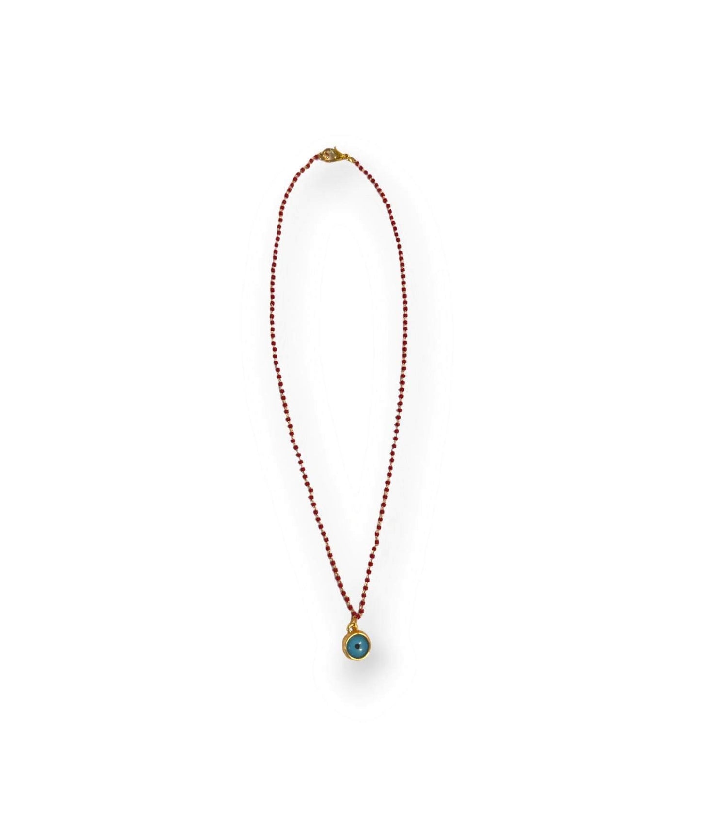 The Red Necklace With The Blue Eye