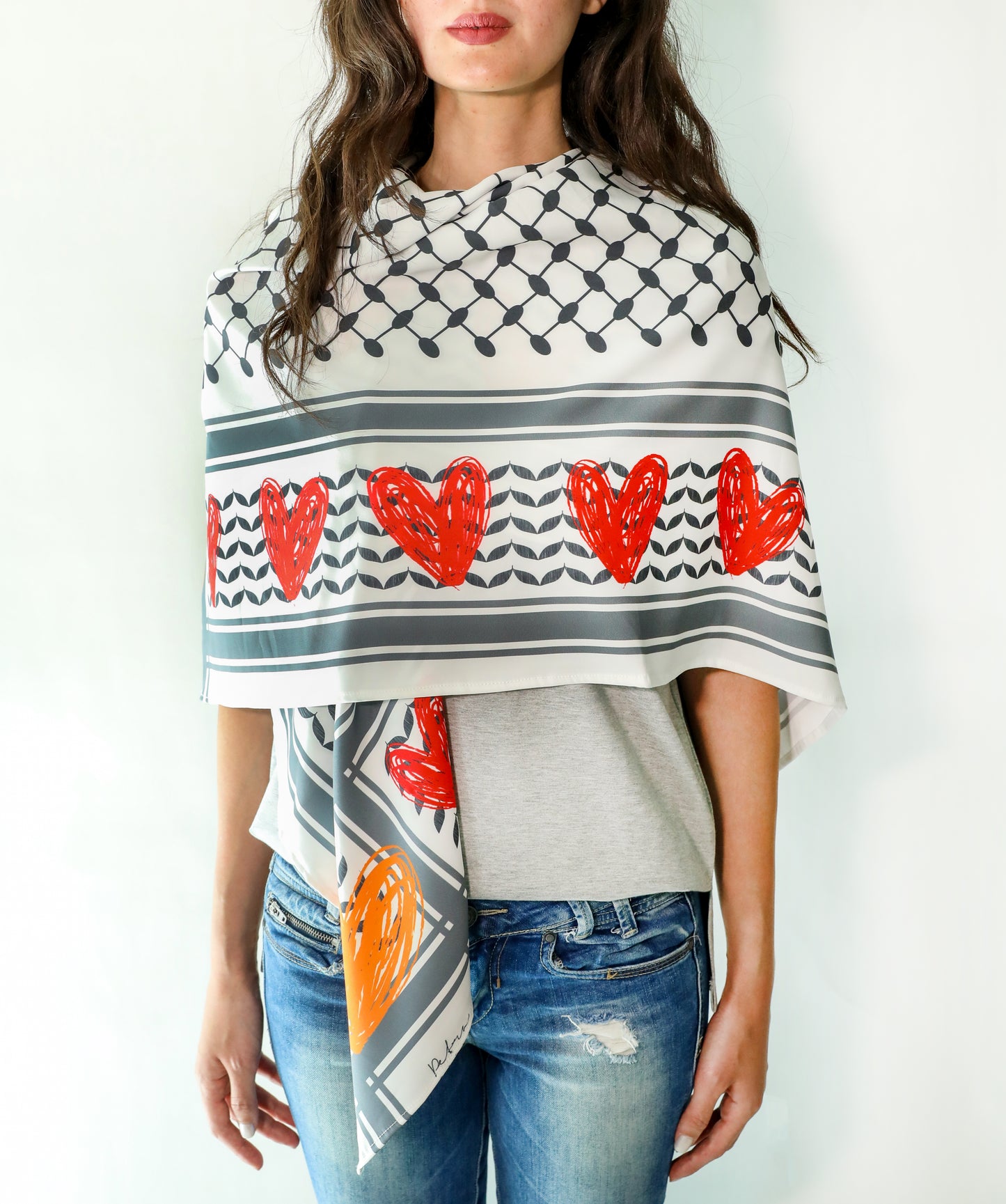 Noor silk scarf