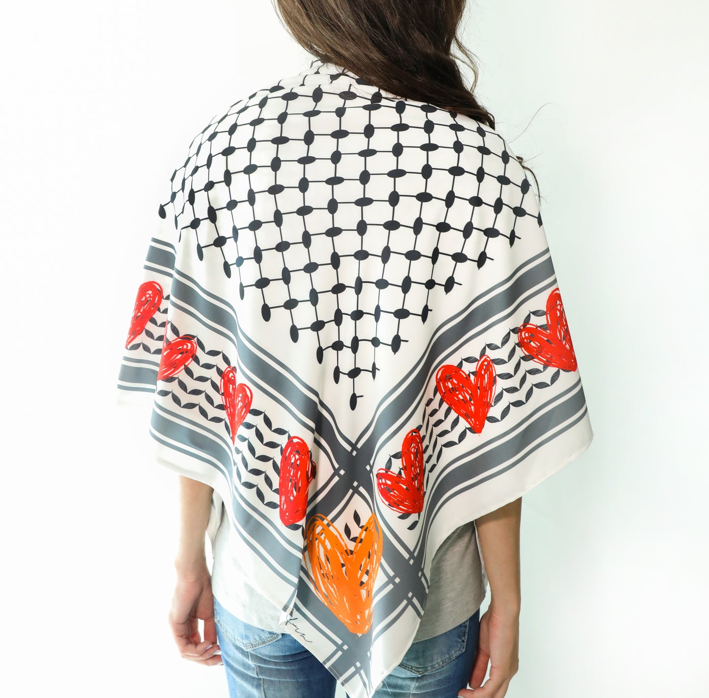 Noor silk scarf