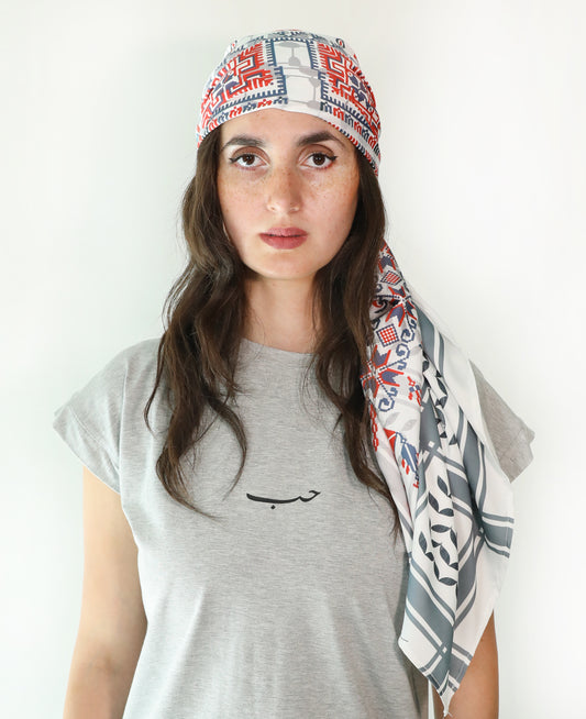 Majdal Silk Scarf