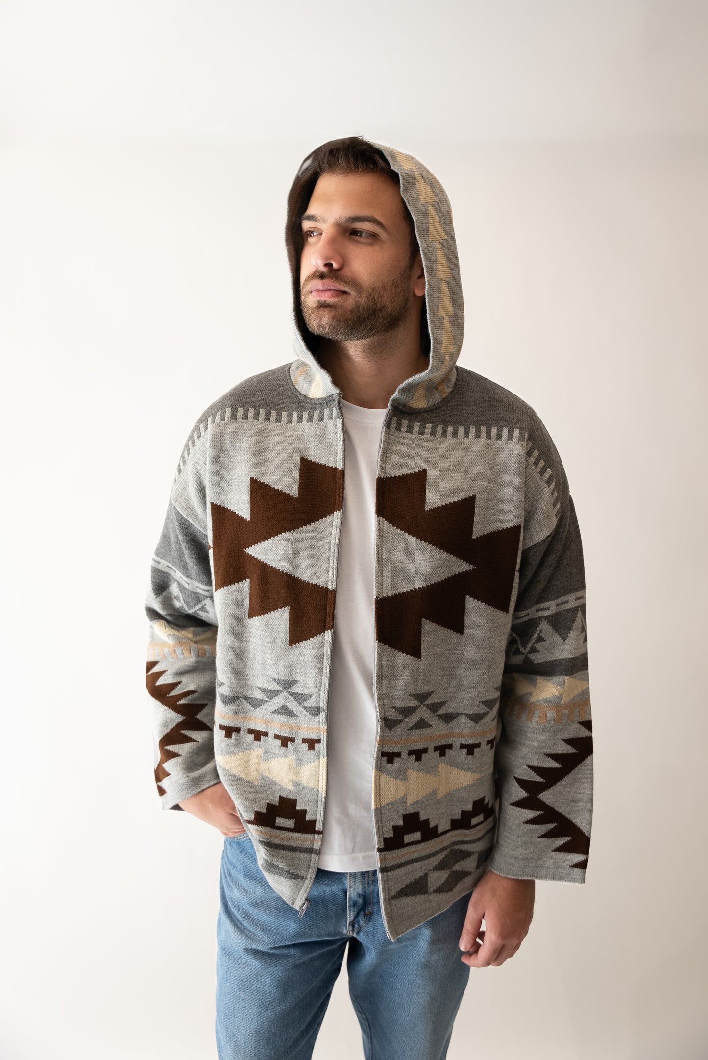 The Sophisticated Z Jacket-Grey-UNISEX