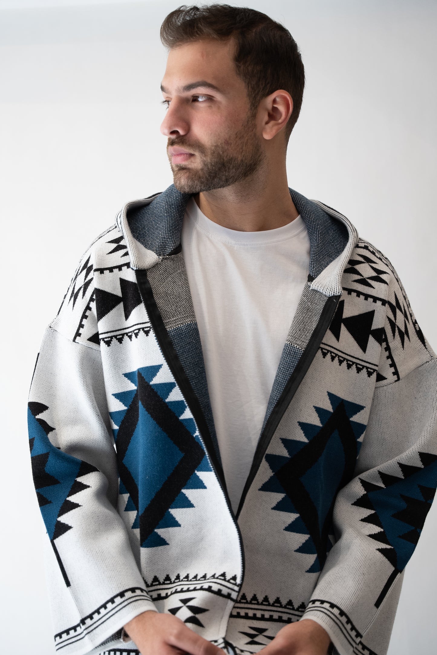 The Sophisticated Z Jacket-White-UNISEX
