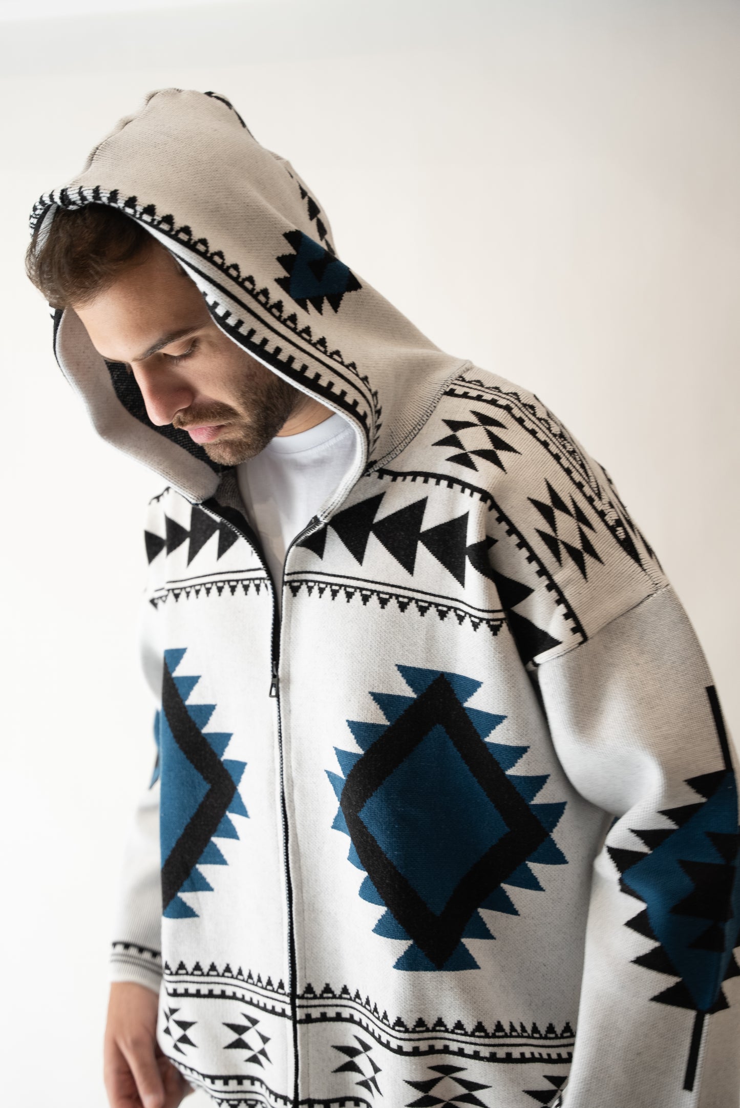 The Sophisticated Z Jacket-White-UNISEX