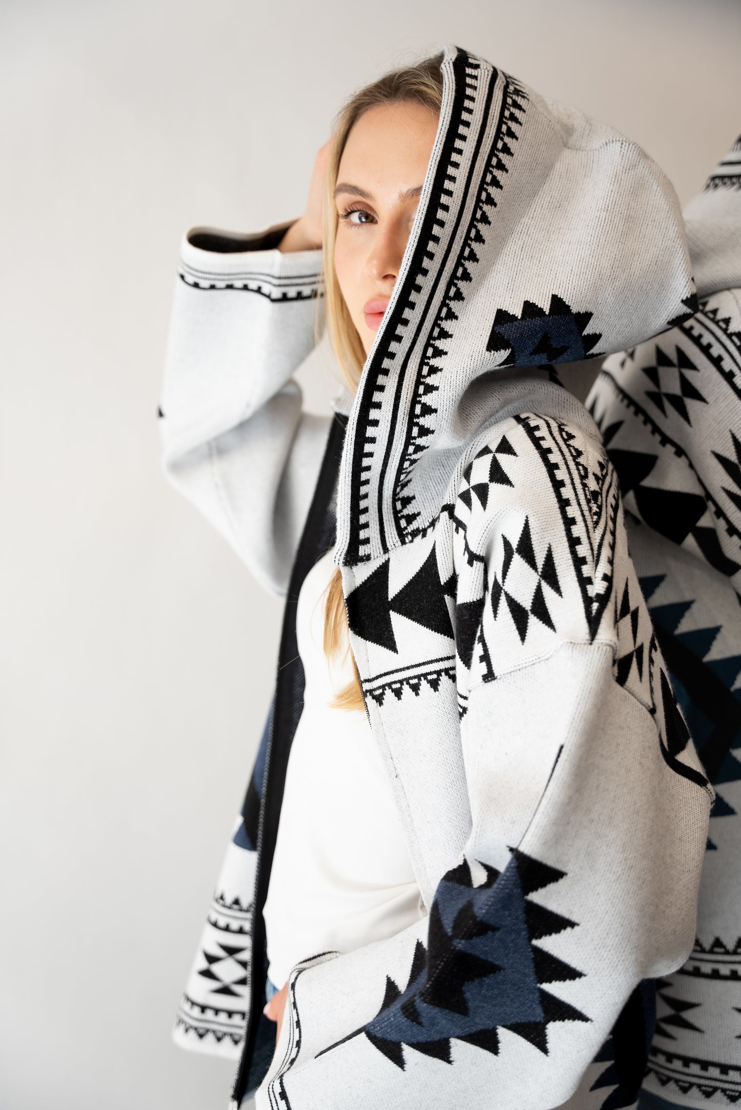 The Sophisticated Z Jacket-White-UNISEX