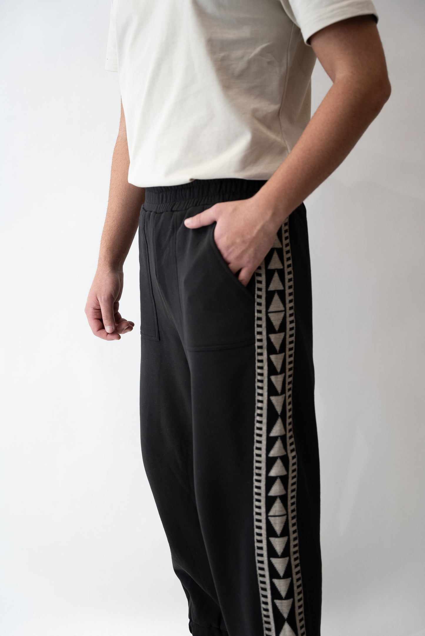 Sadu Jeggings Pants -Black-Unisex
