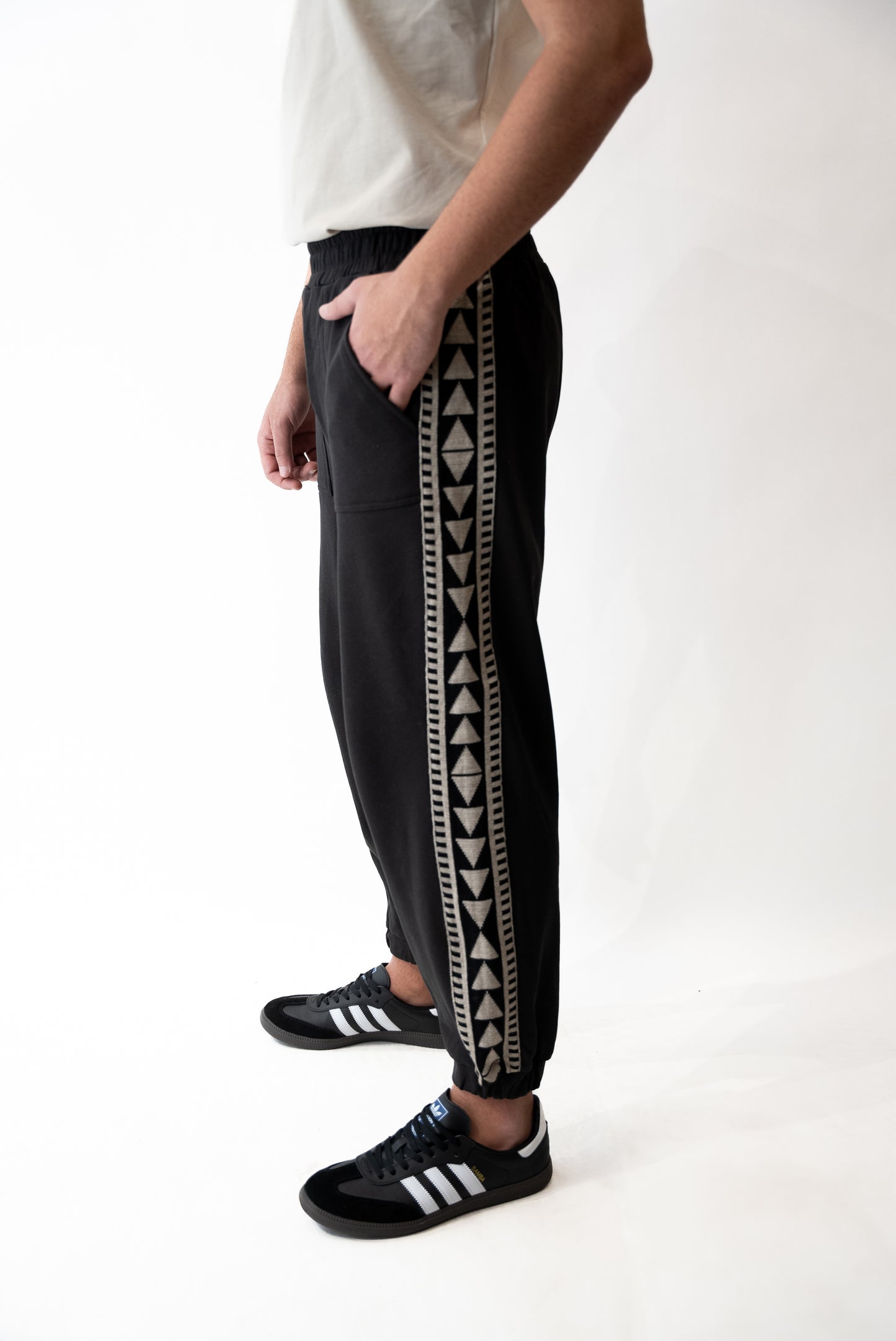 Sadu Jeggings Pants -Black-Unisex