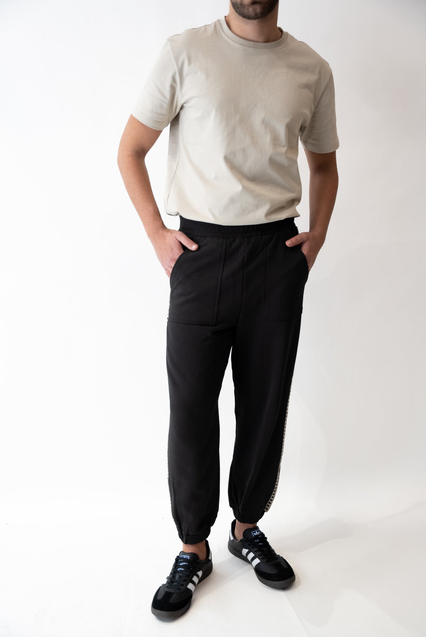 Sadu Jeggings Pants -Black-Unisex