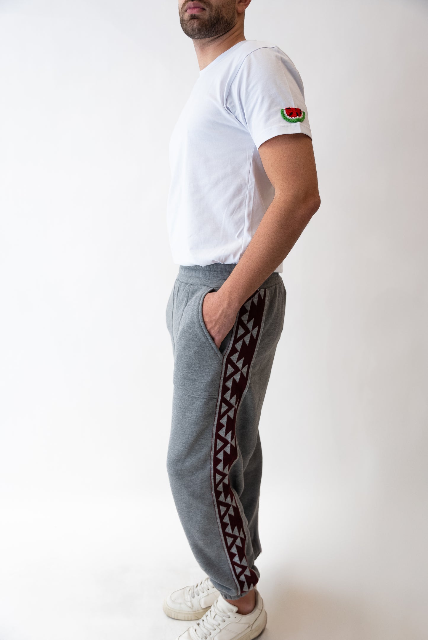 Sadu Jeggings Pants -Grey-Unisex