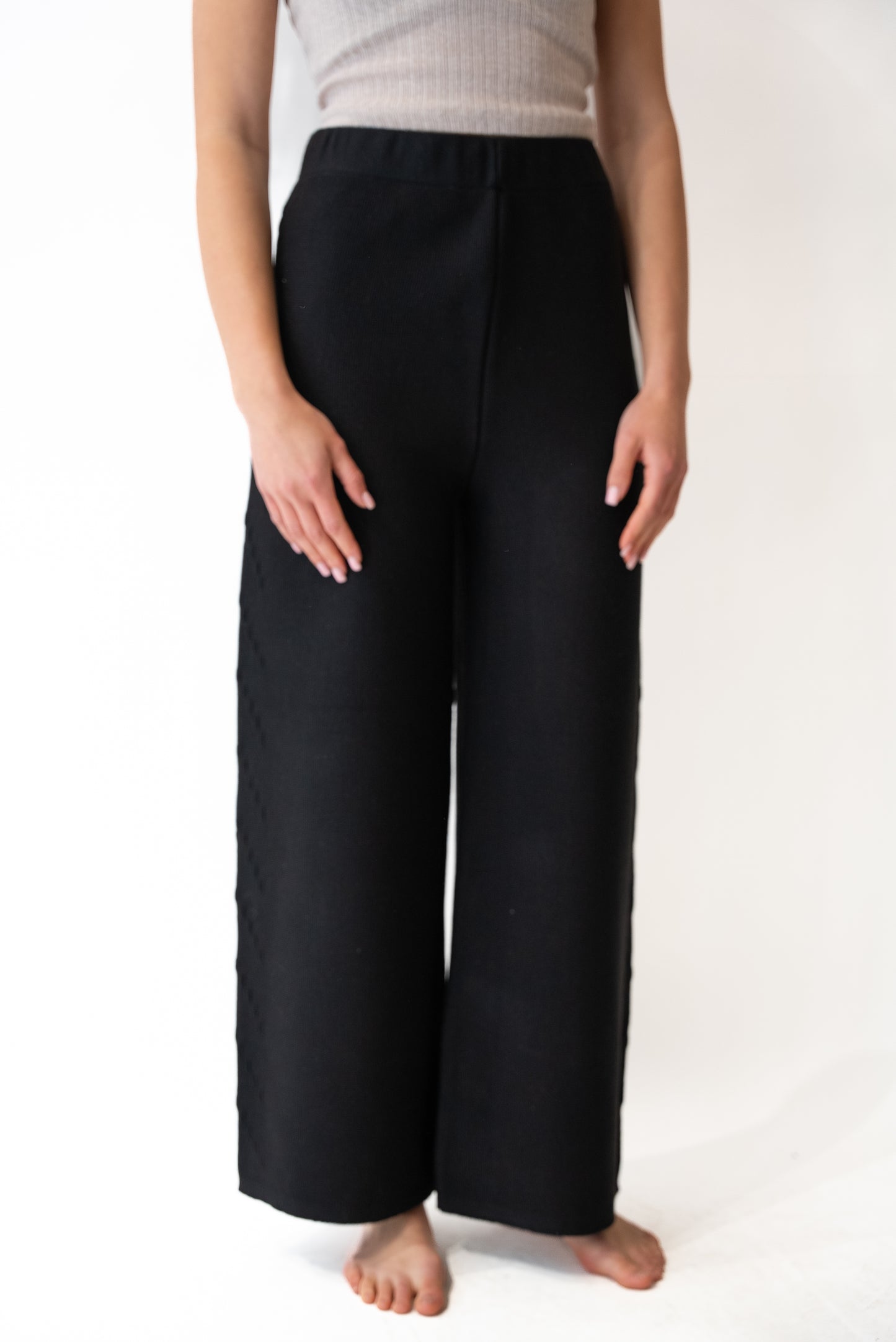 Nofa Straight Pants -Black