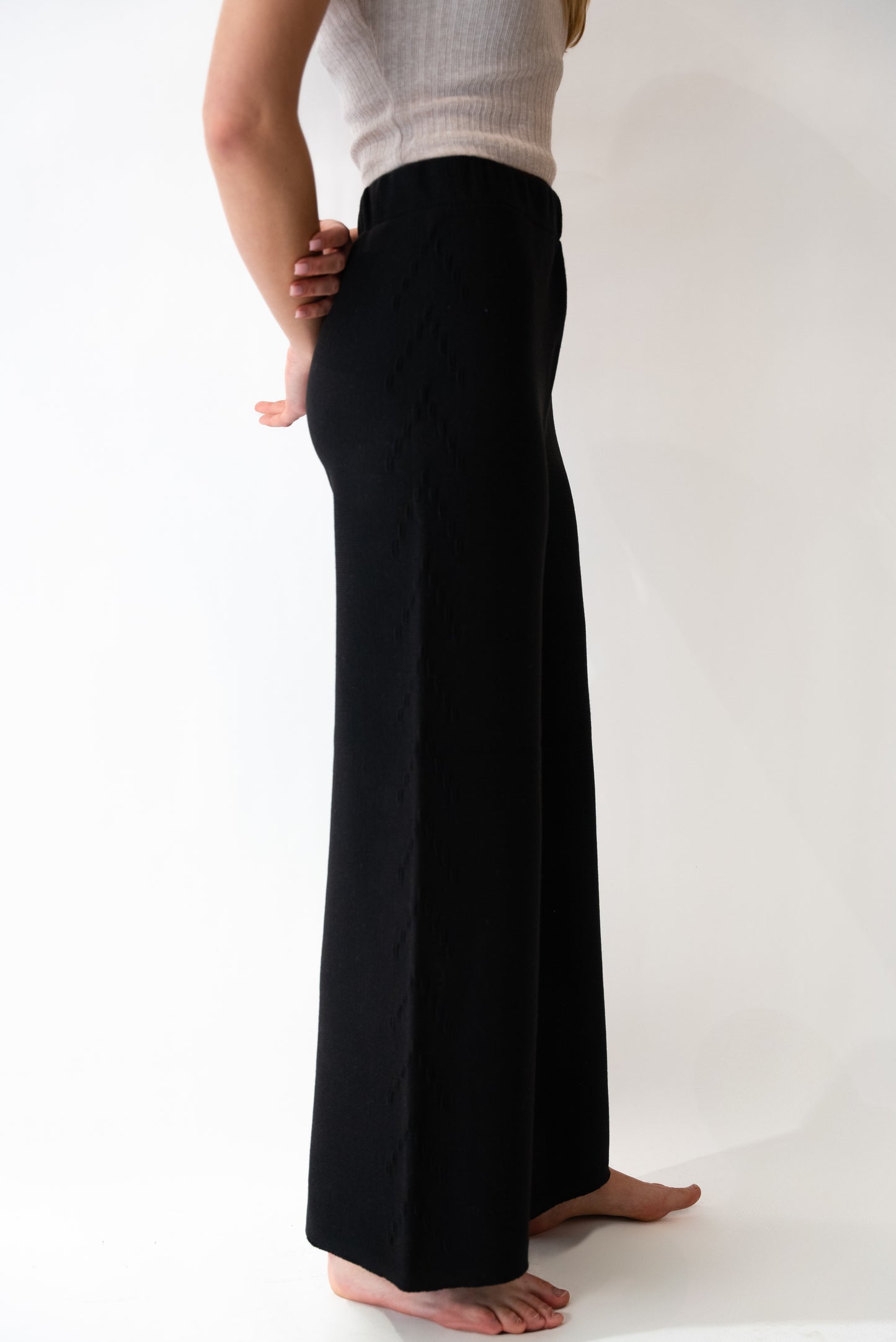 Nofa Straight Pants -Black
