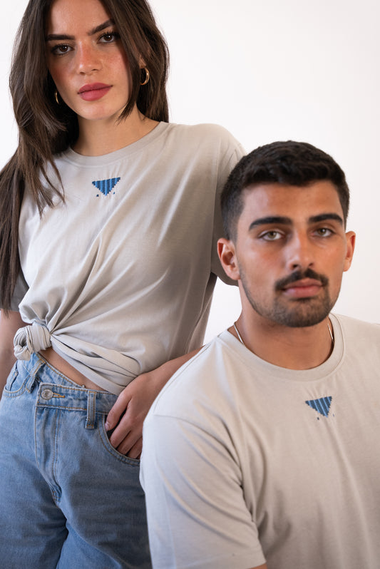 Turath Grey Tshirt - Unisex