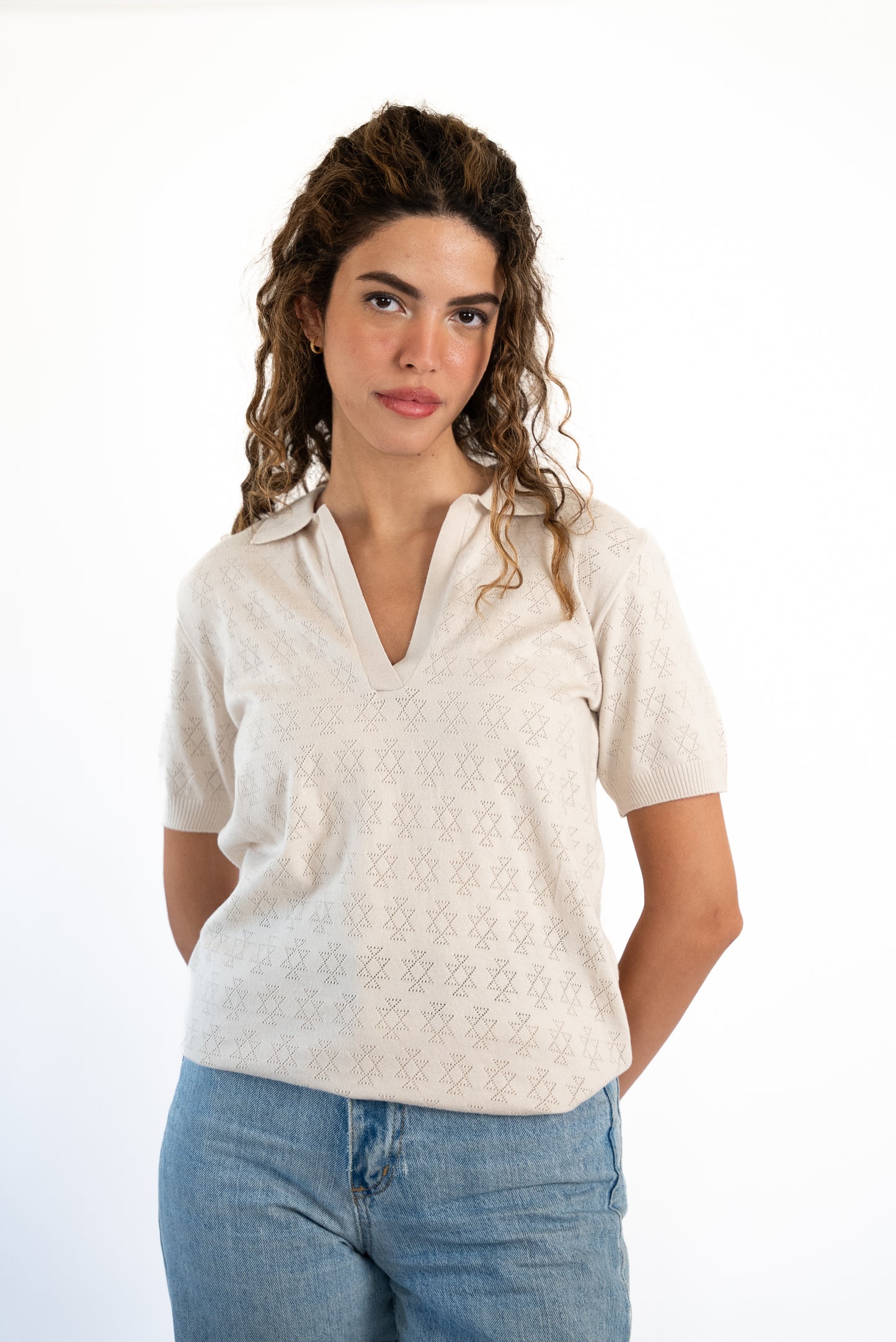 Tura Tshirt - Beige