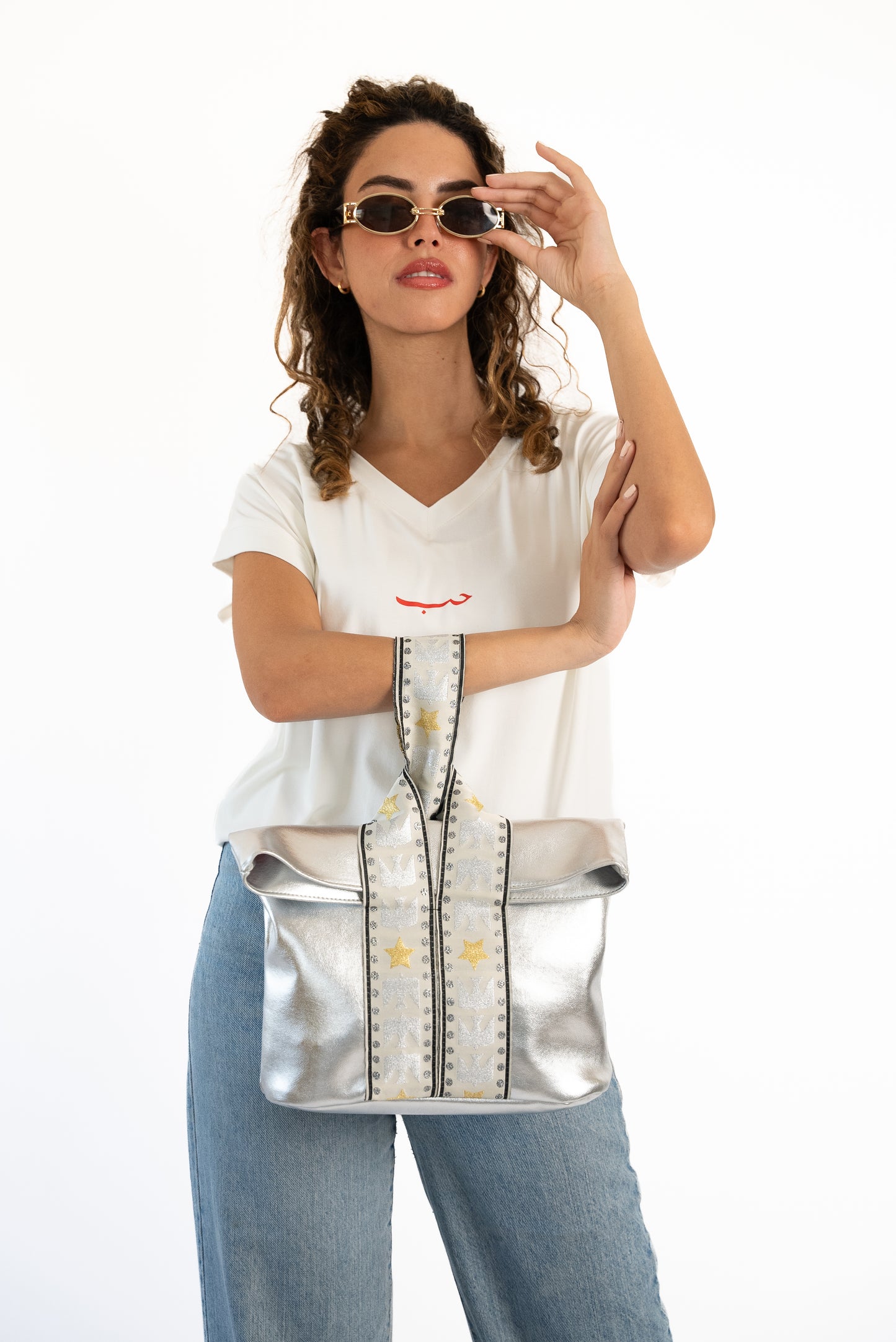 Cosmic Royals Clutch - Silver