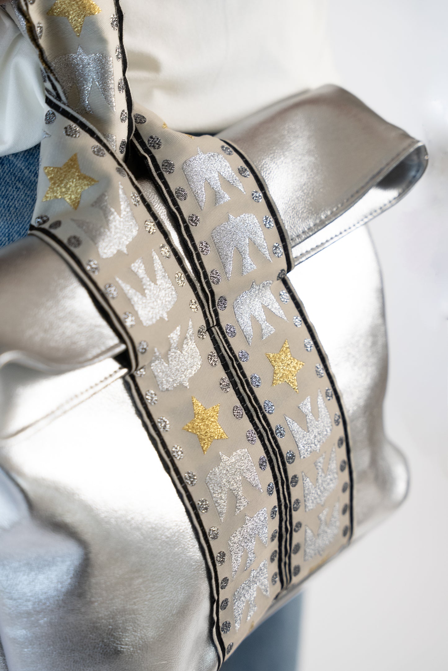 Cosmic Royals Clutch - Silver