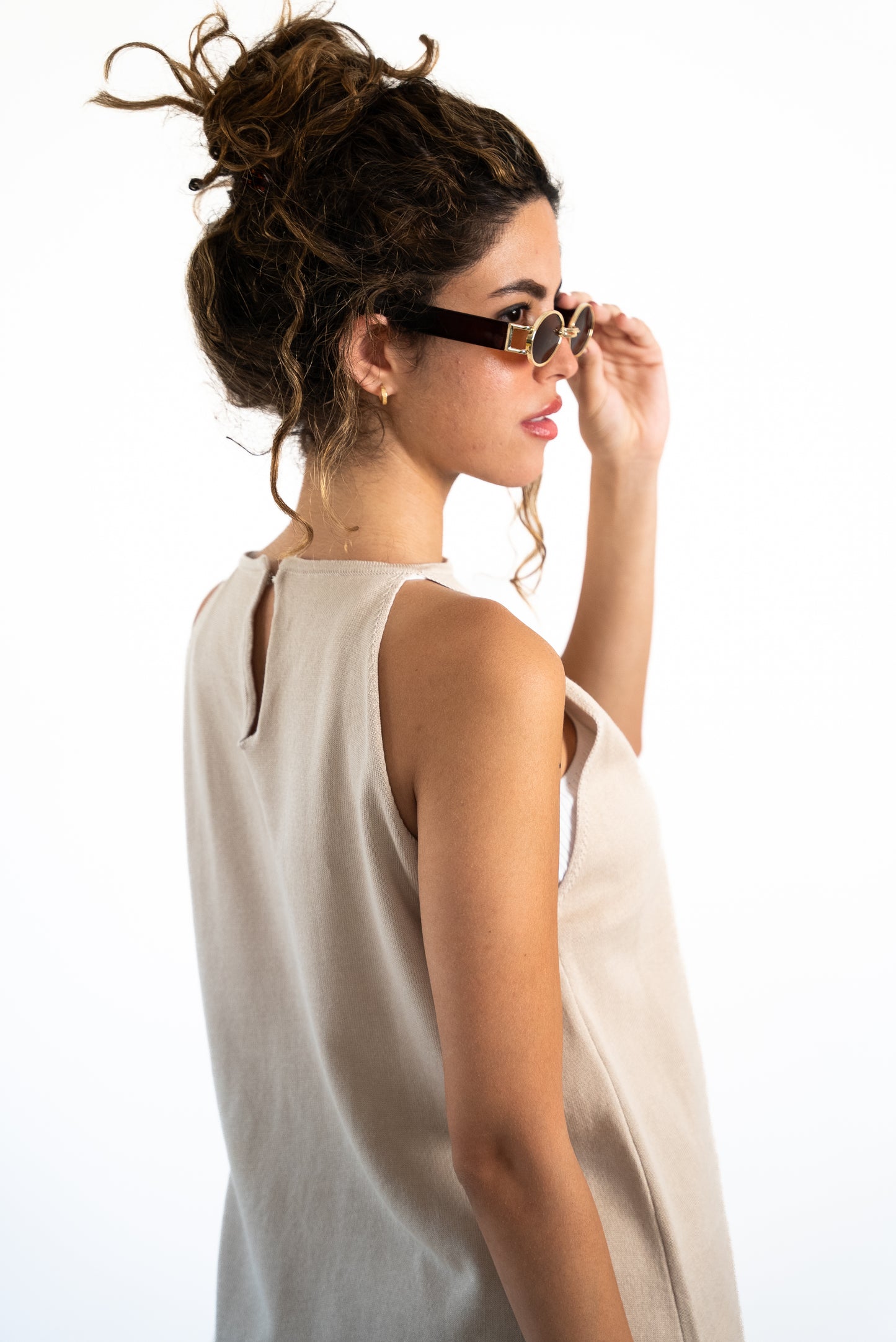 Nisa Top - Beige