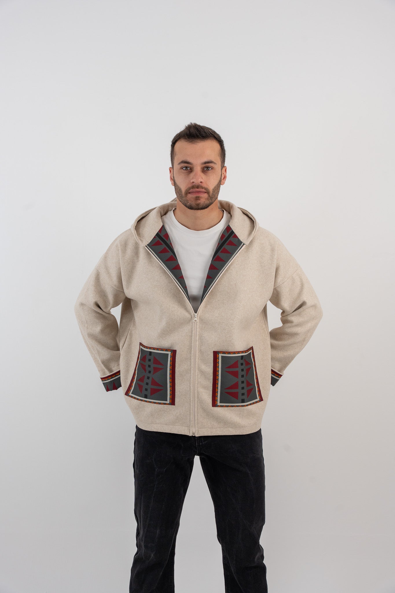 Majaz Z Jacket - Beige - Unisex