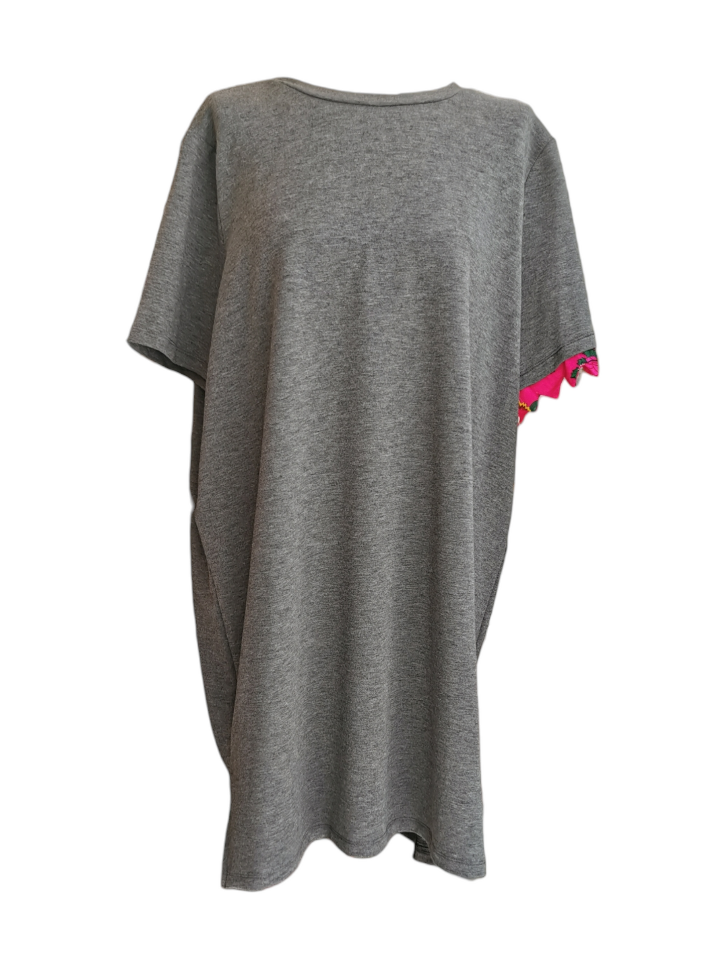 Grey Bohemian T-shirt dress