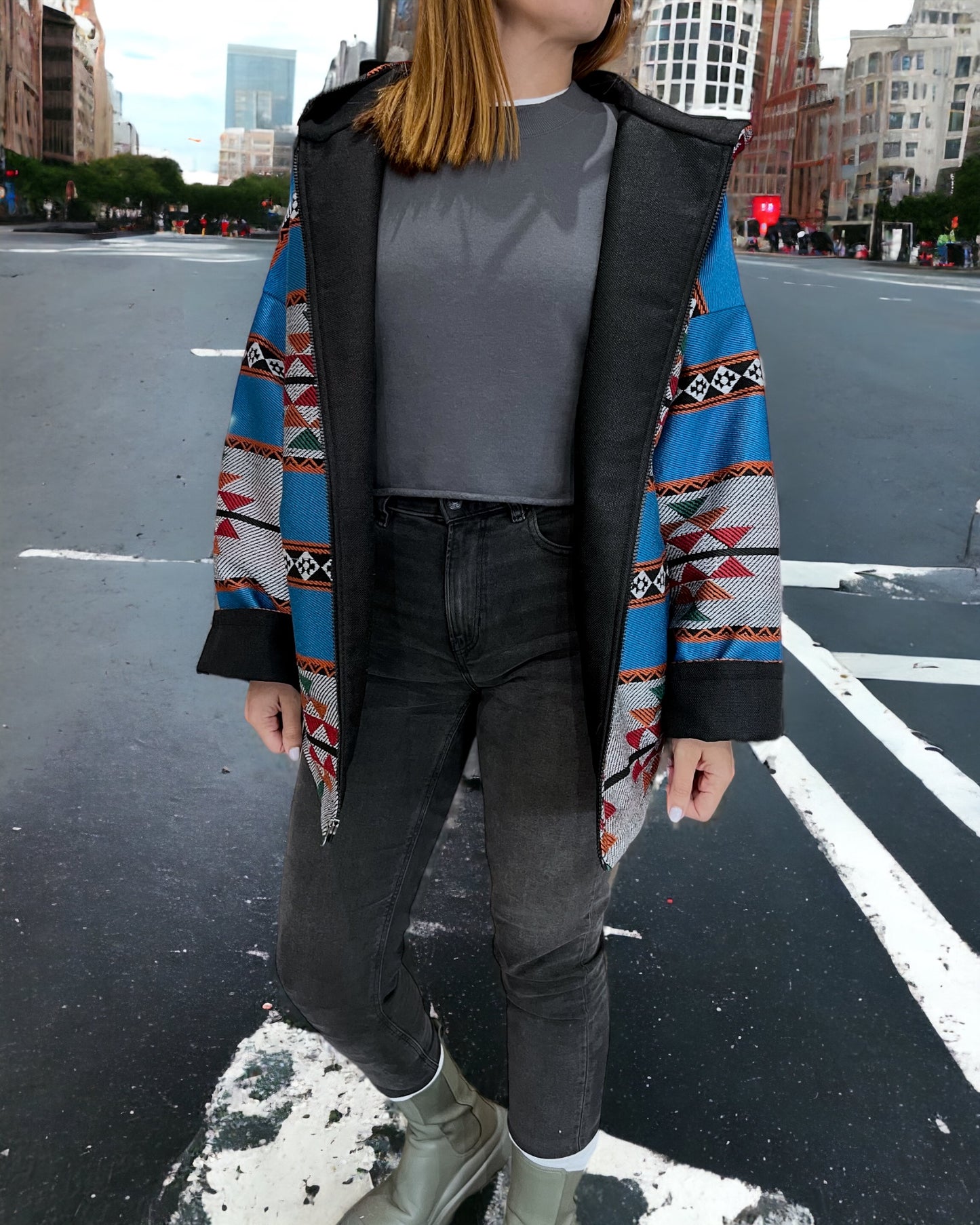 Blue Sadu Z jacket