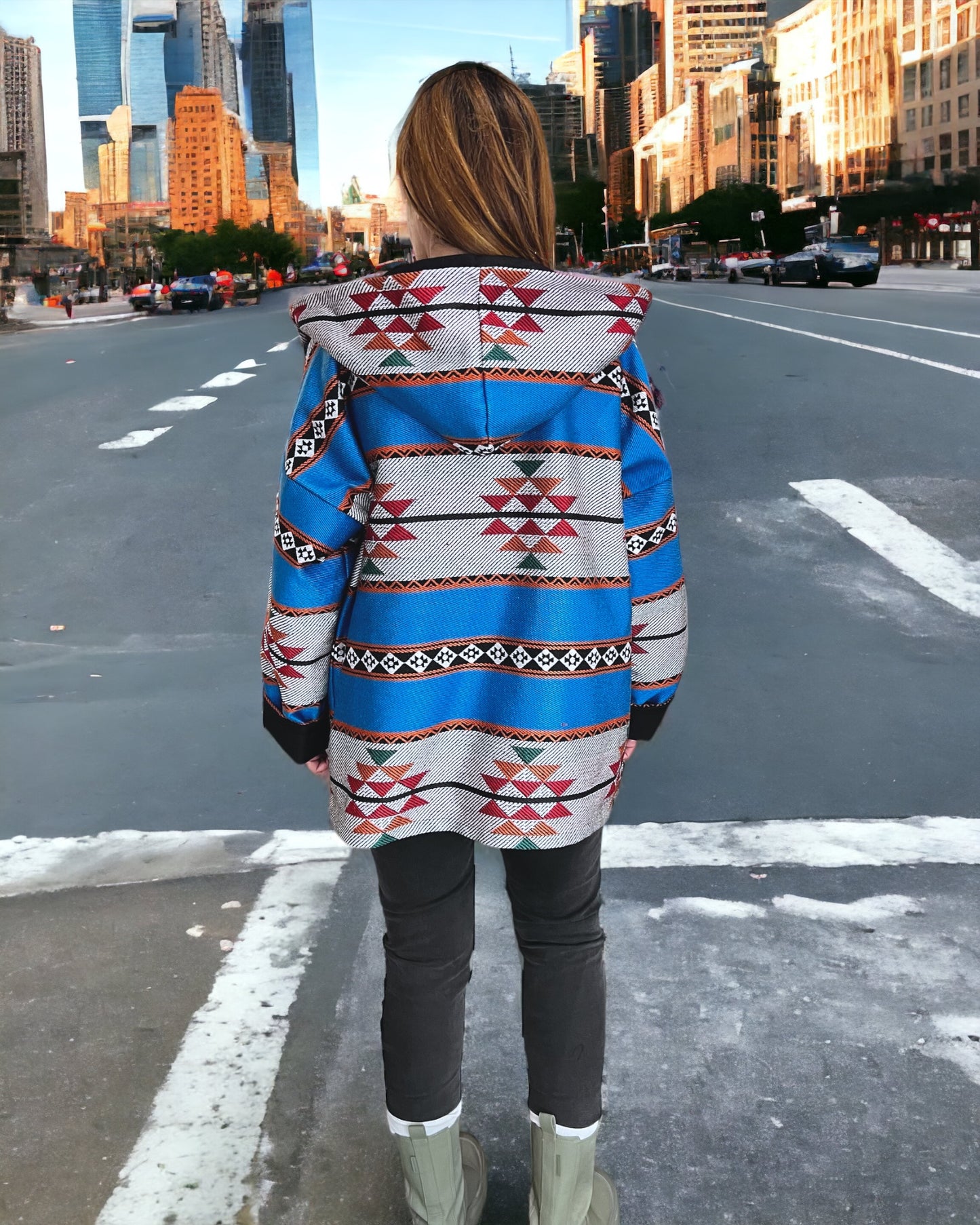 Blue Sadu Z jacket