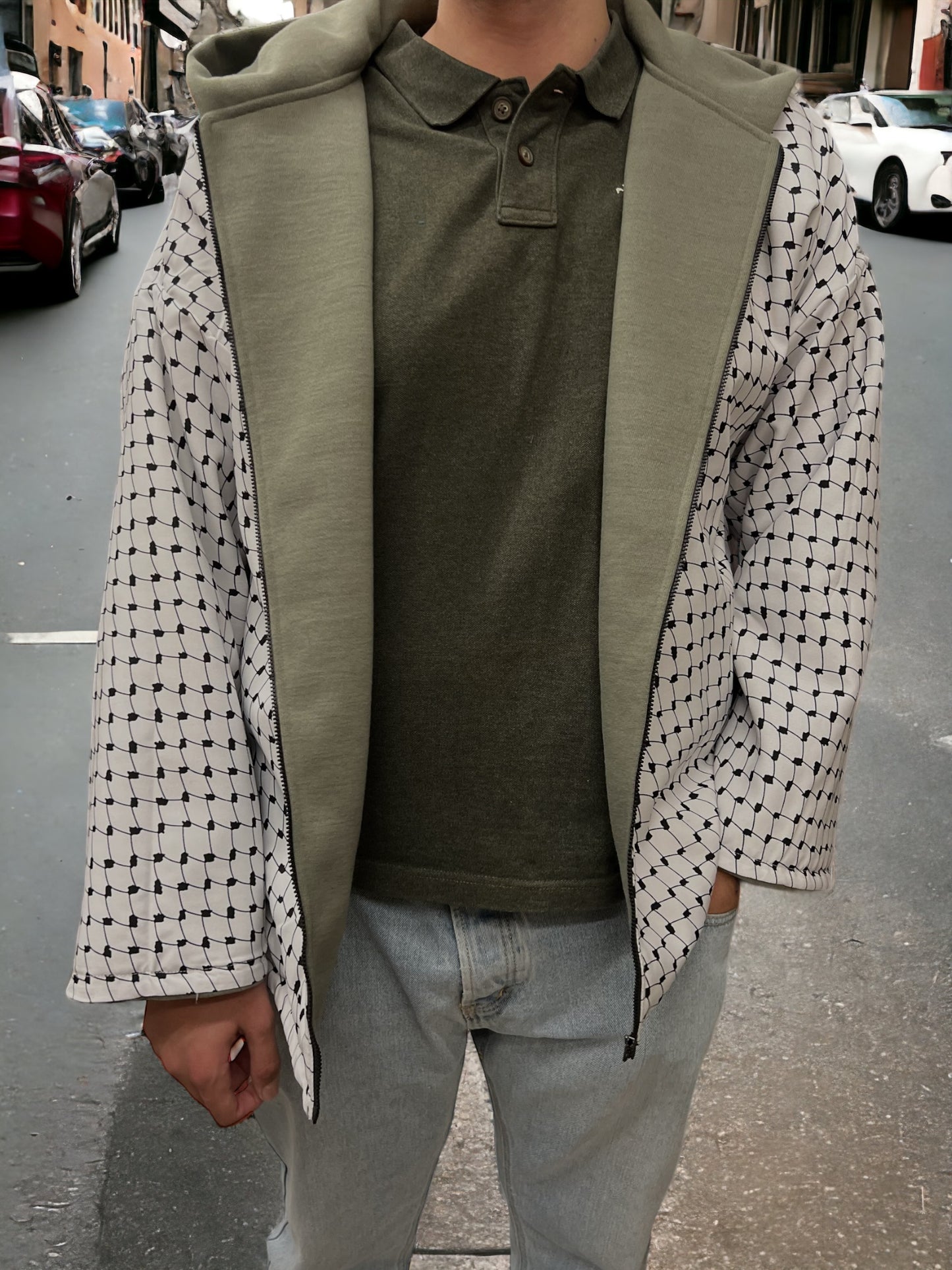 Pal light olive green Z jacket