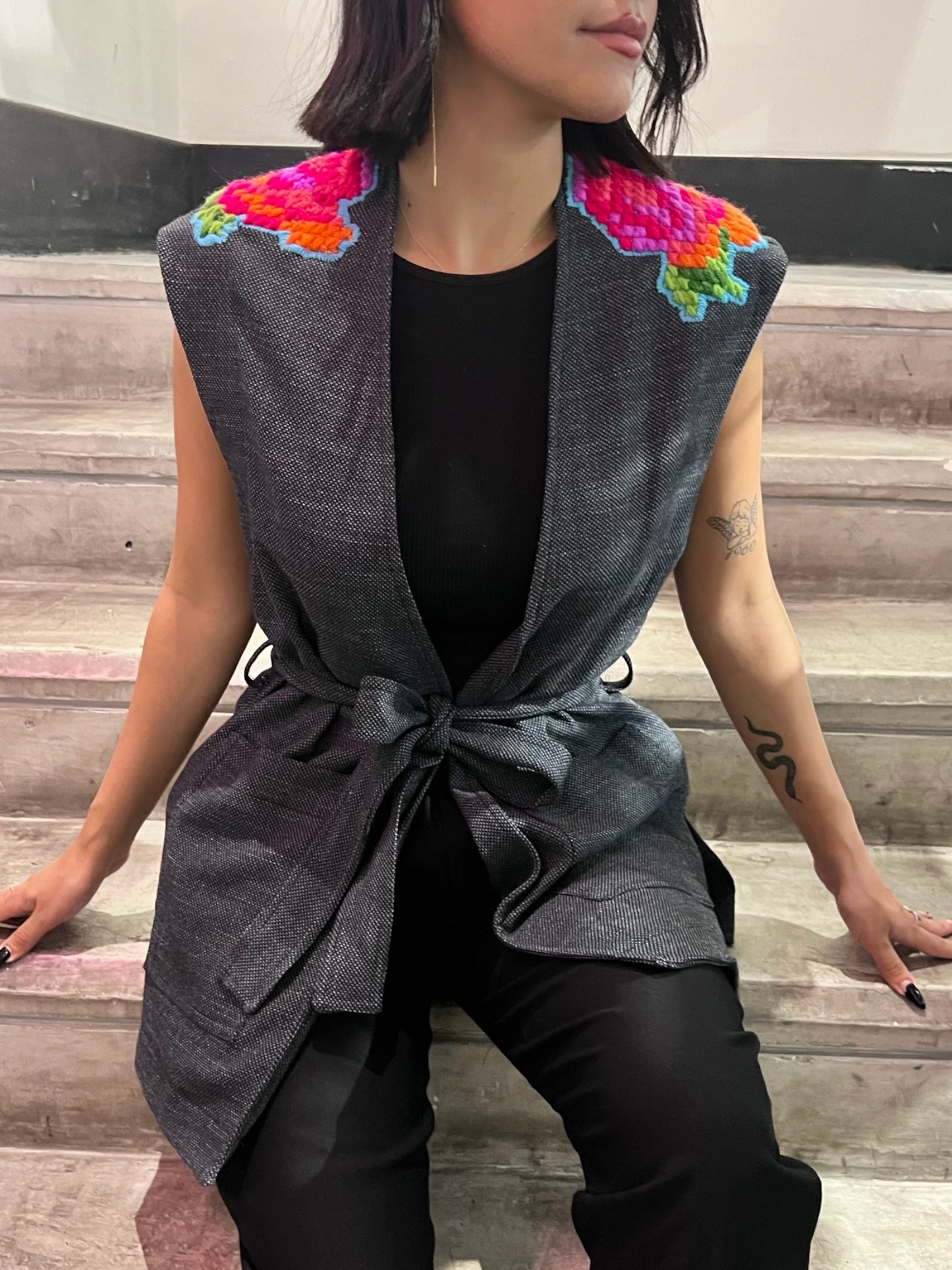Our Limited-Edition Grey Vest