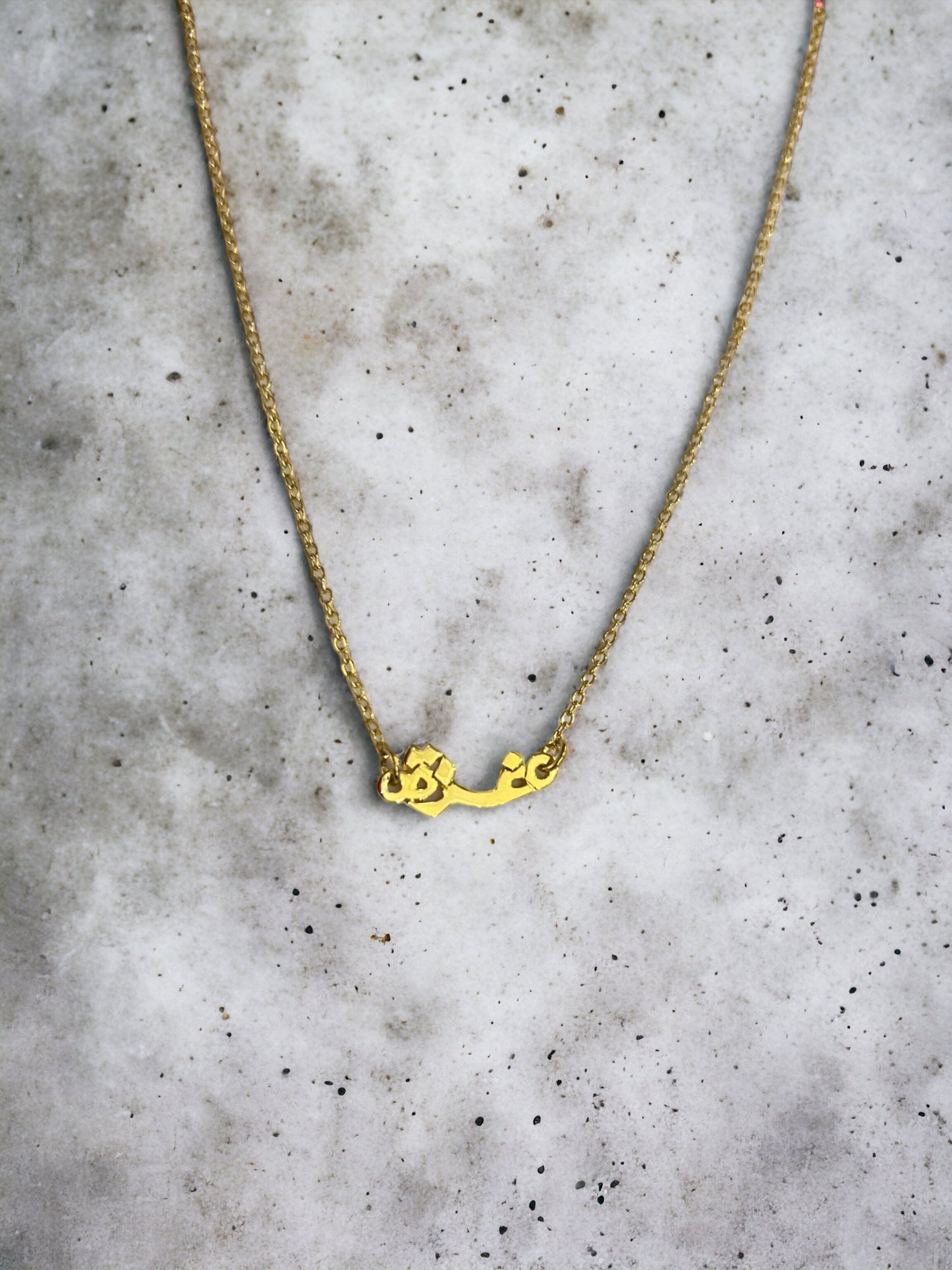 Gaza gold necklace