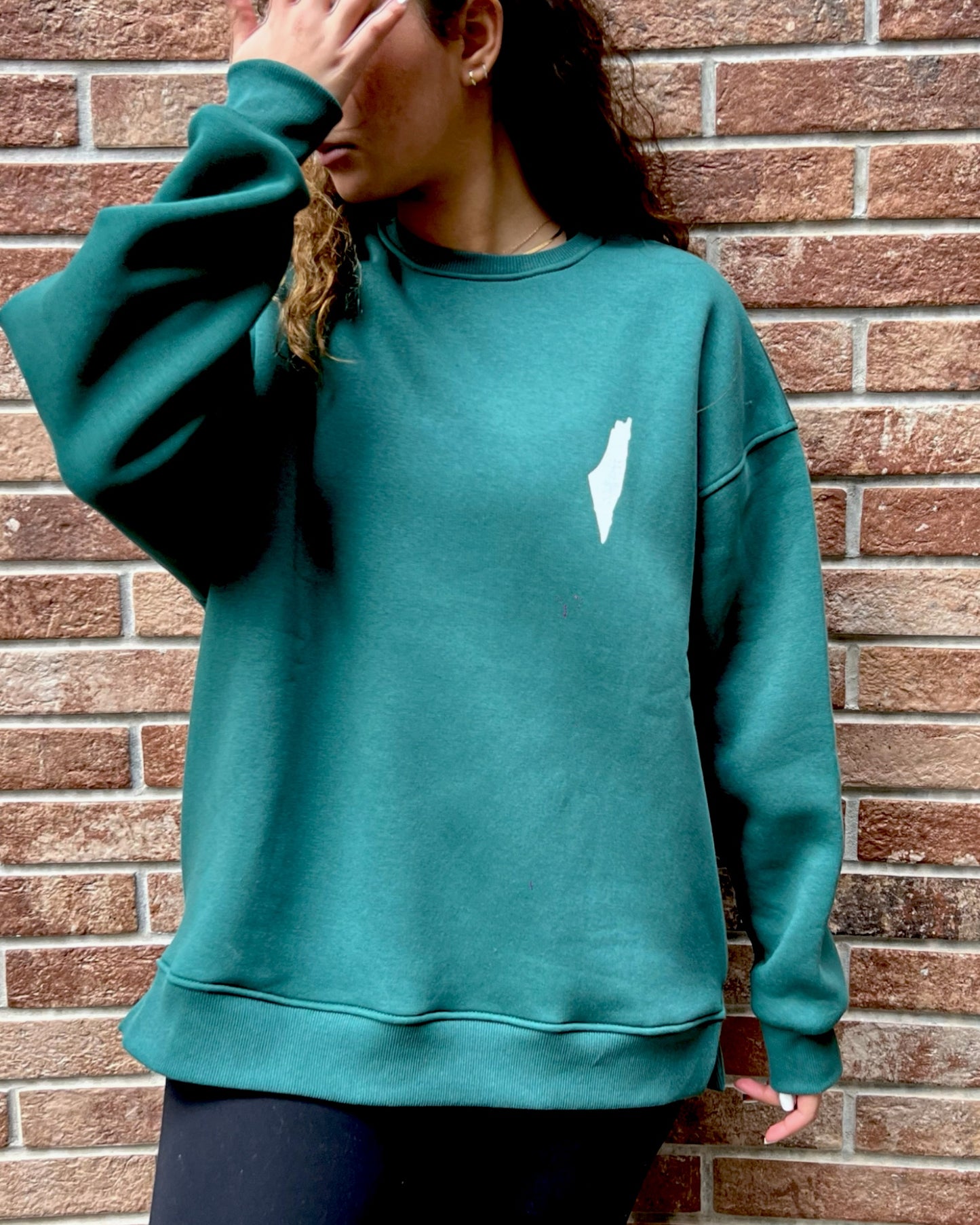 The map sweatshirt