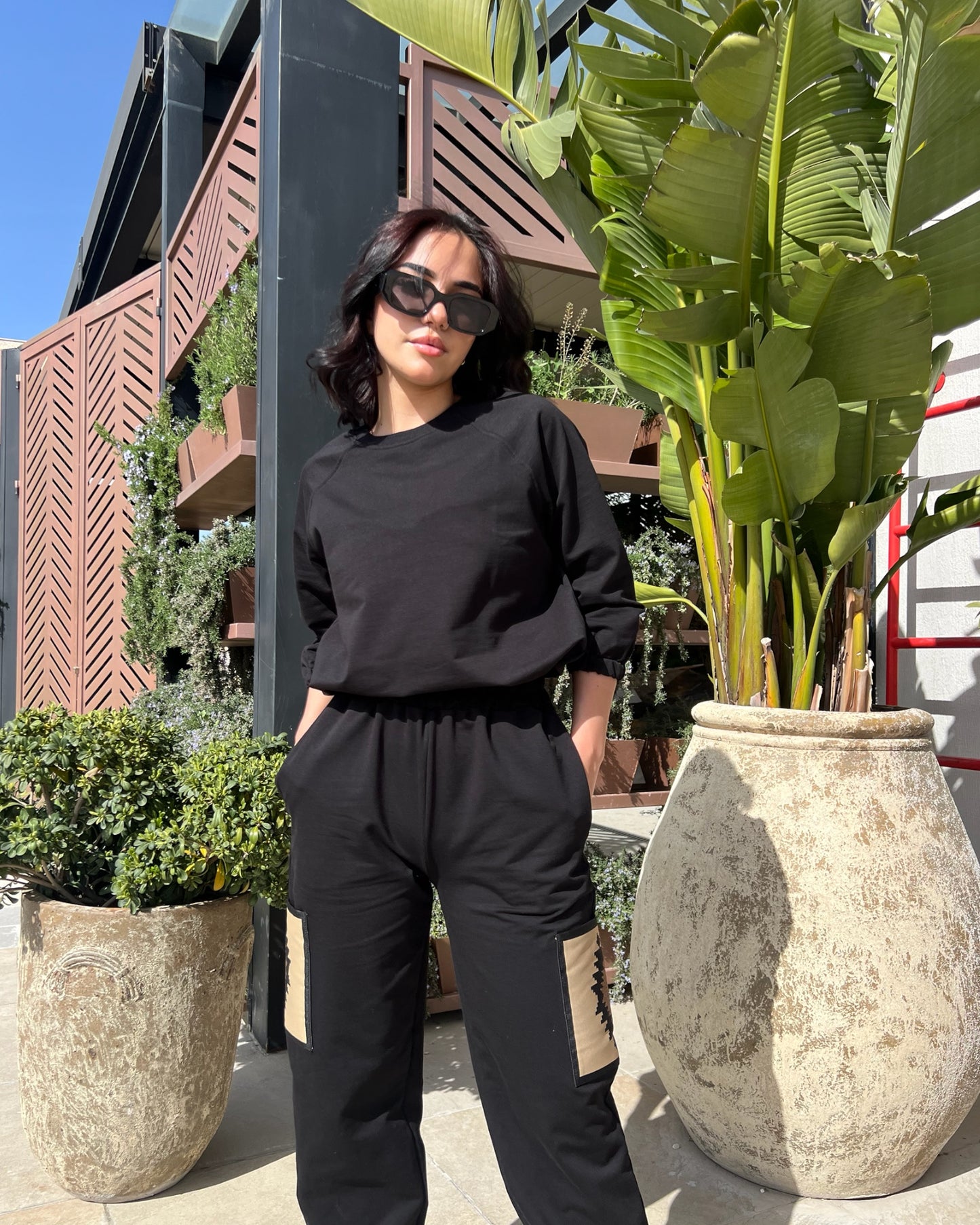 Cropped Training - Black