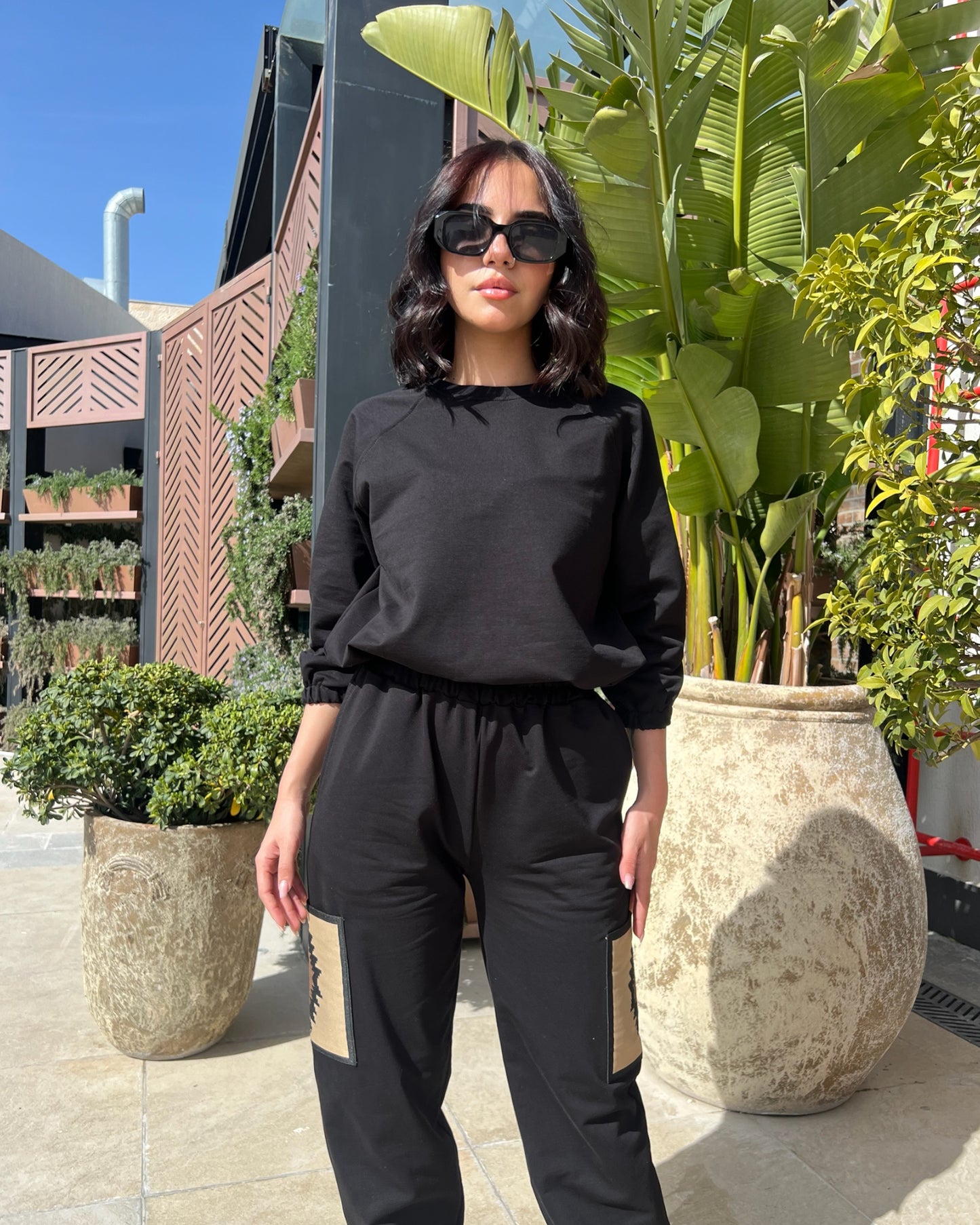 Cropped Training - Black