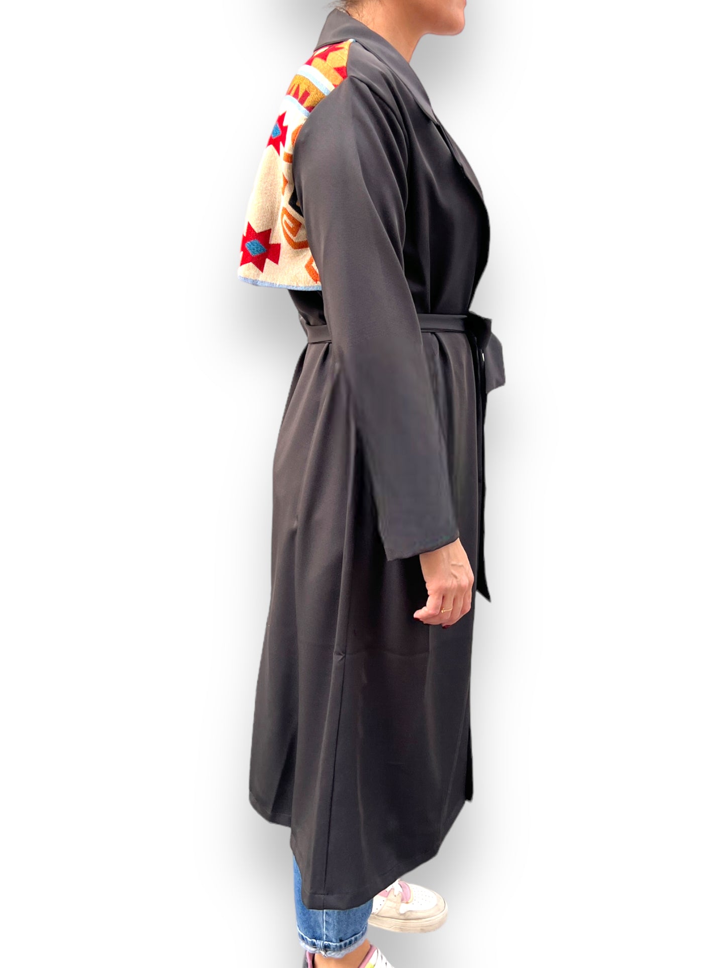 Sadu trench coat - charcoal