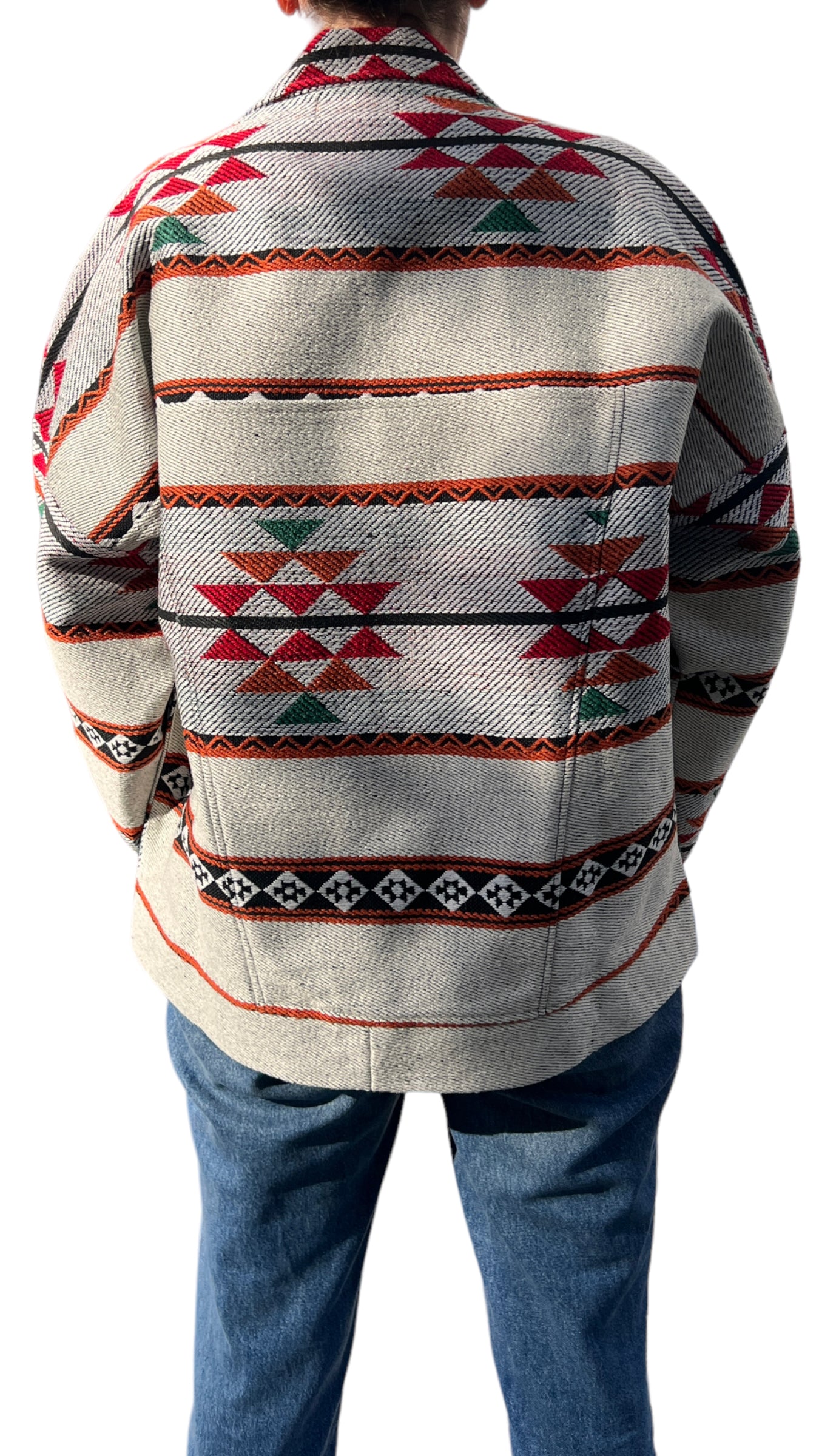 Beige Sadu Jeans Jacket