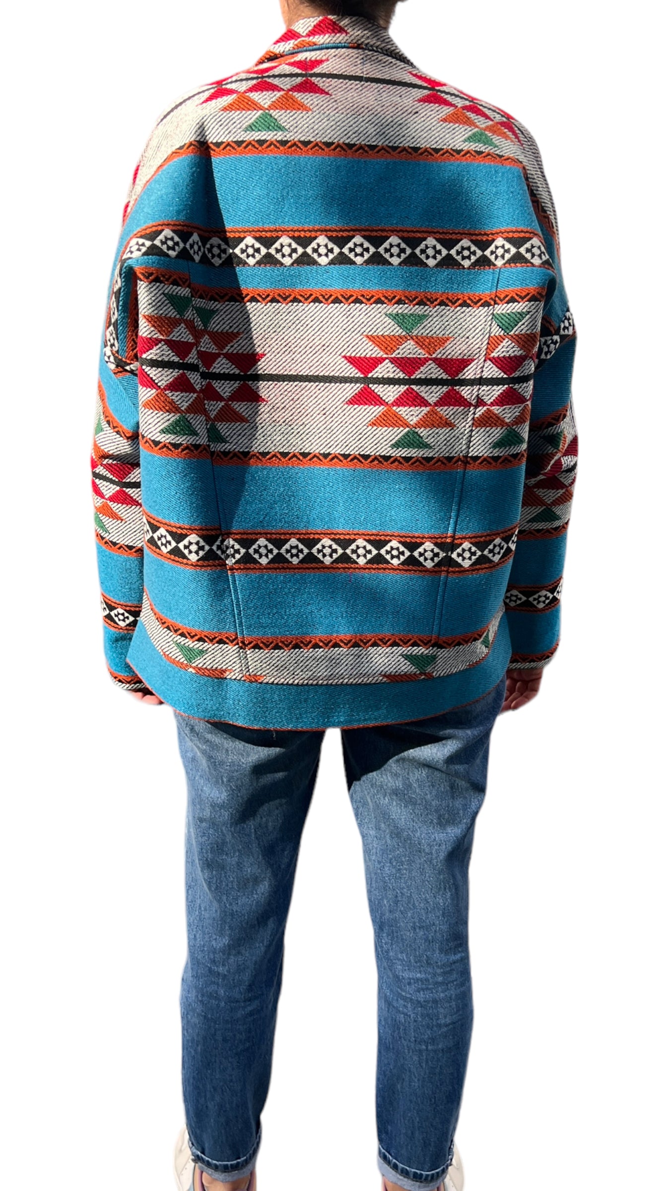Blue Sadu Jeans Jacket