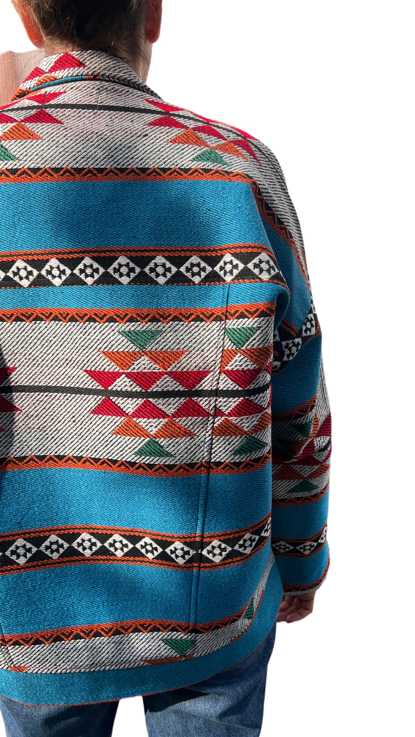 Blue Sadu Jeans Jacket