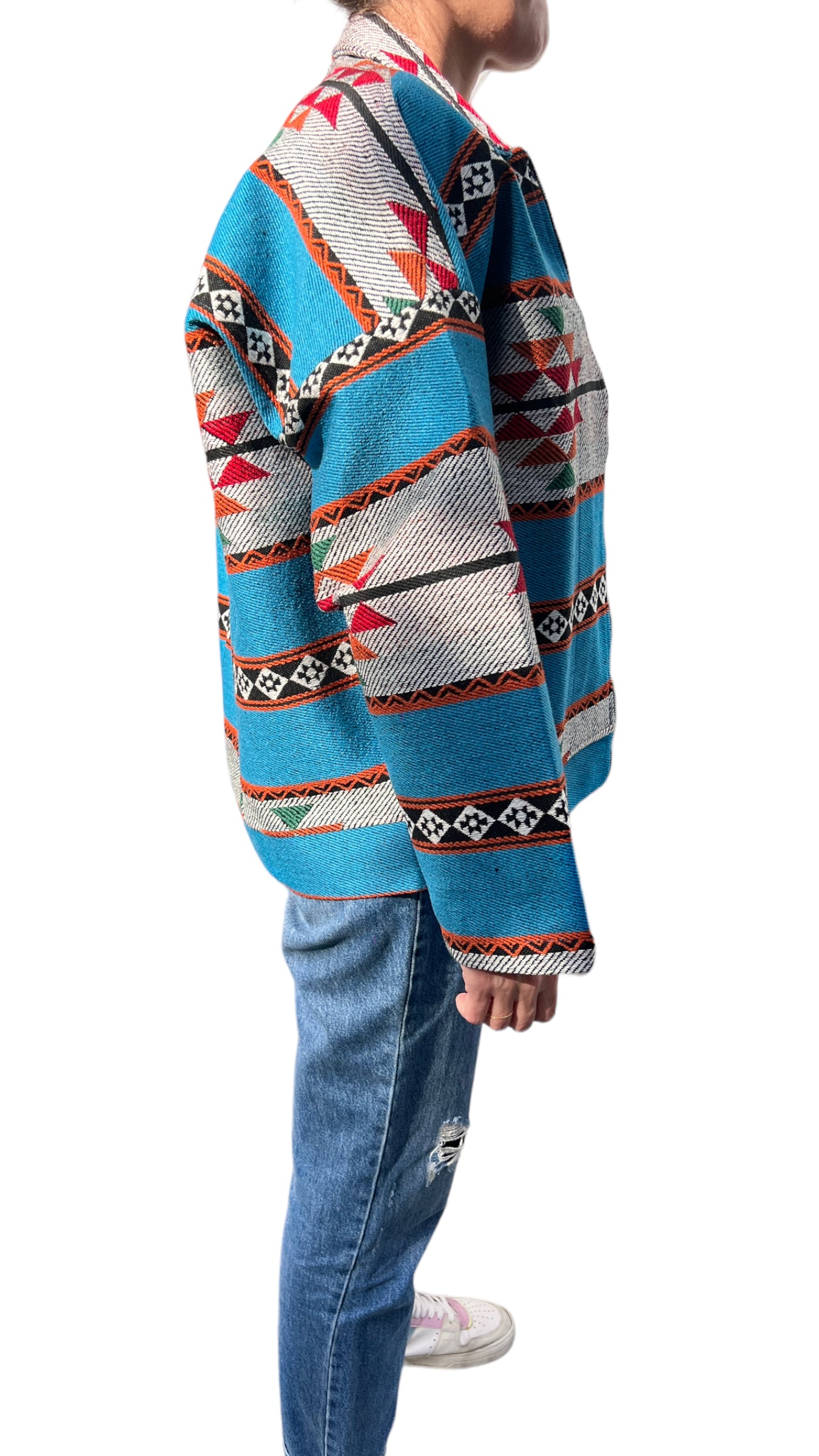 Blue Sadu Jeans Jacket