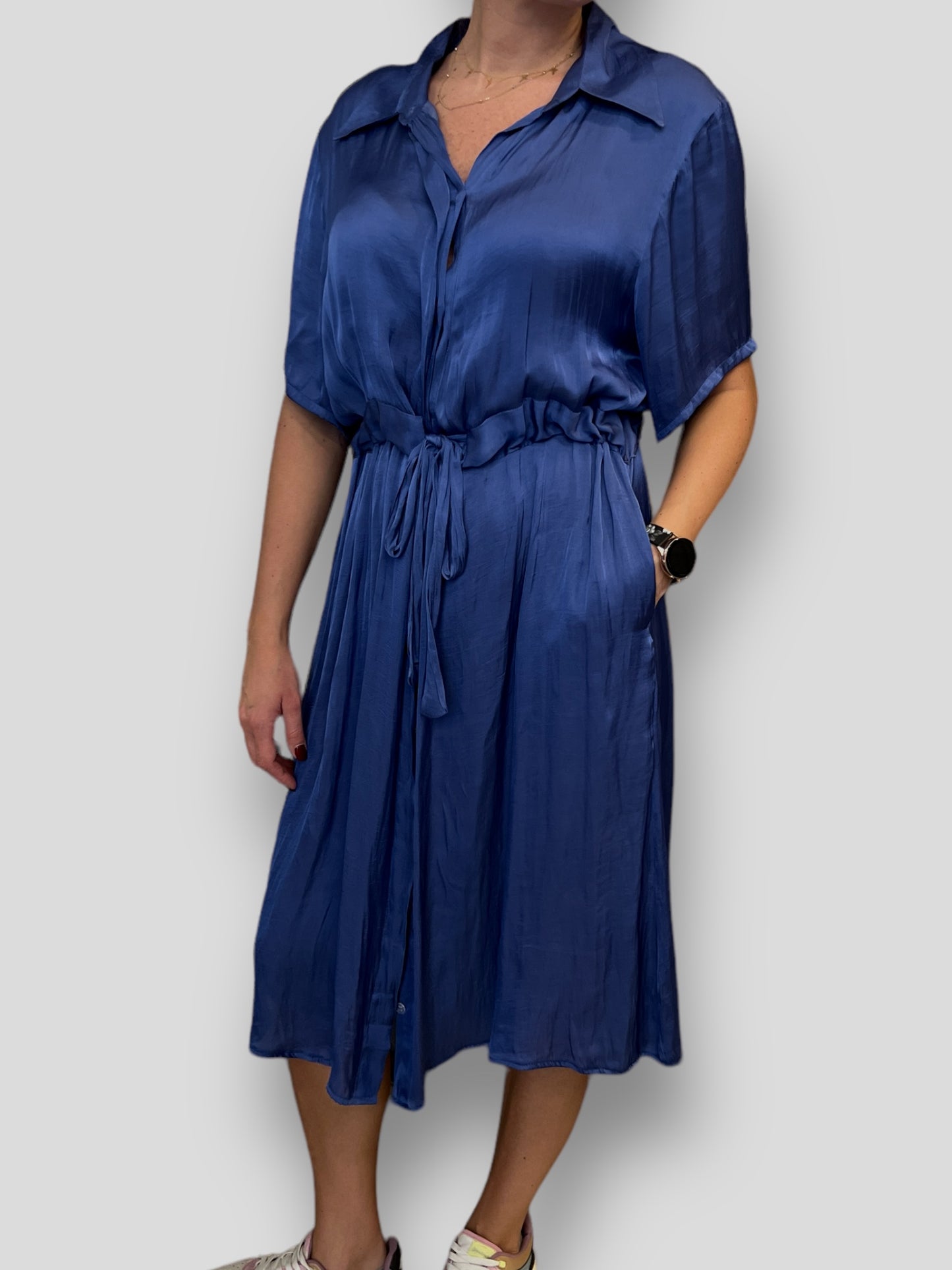 Kate Dress - Ultramarine Blue