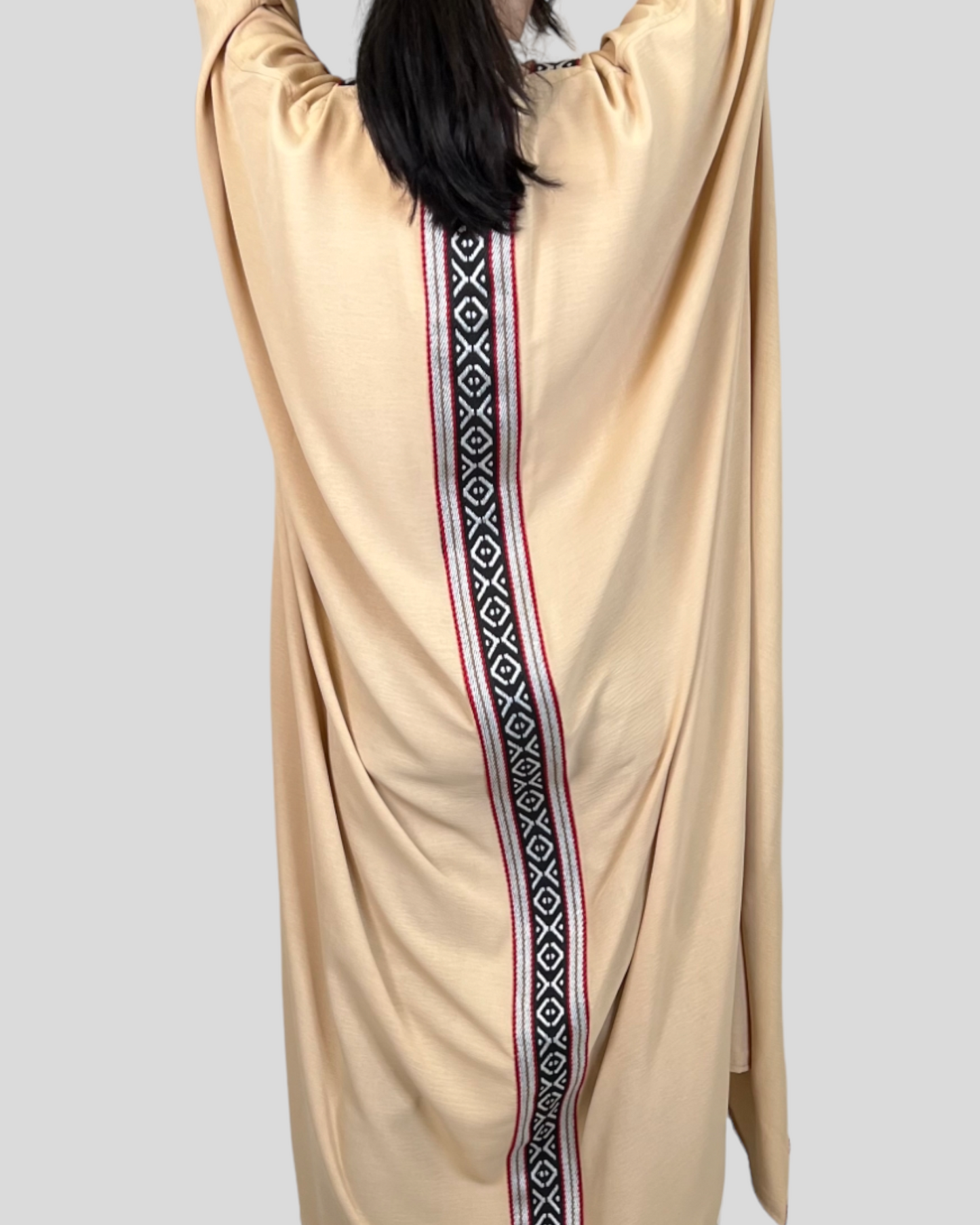 The Light Beige Abaya