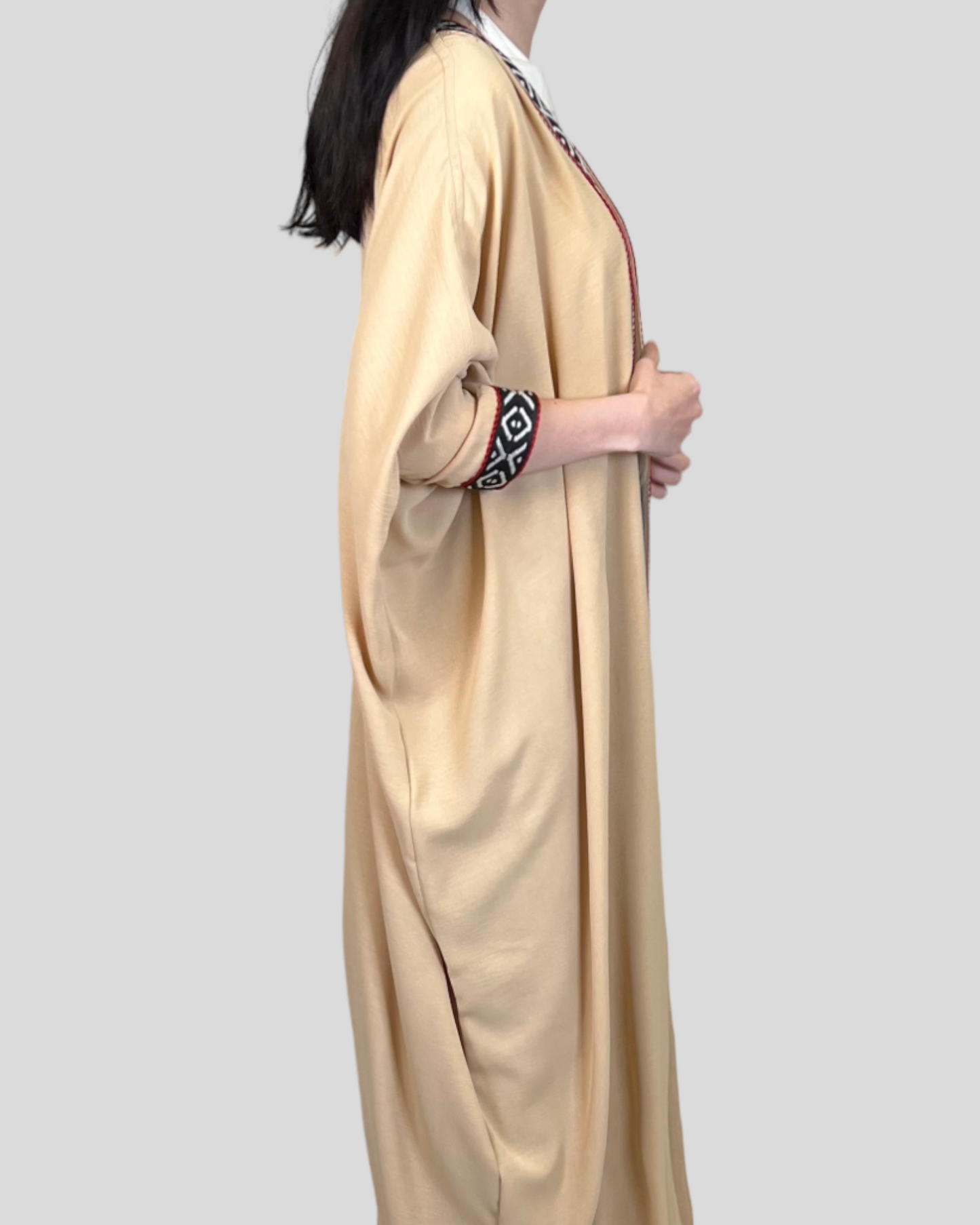 The Light Beige Abaya