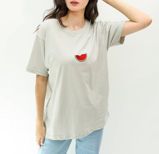 Watermelon T Shirt – Grey