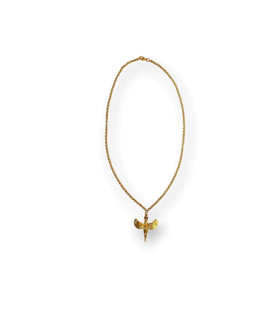 The Angel Gold Plated Necklace