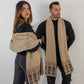 Bahja Light Camel Scarf - Unisex