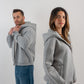 Zad Hoodie Jacket - Grey - Unisex