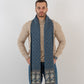 Bahja Blue Scarf - Unisex