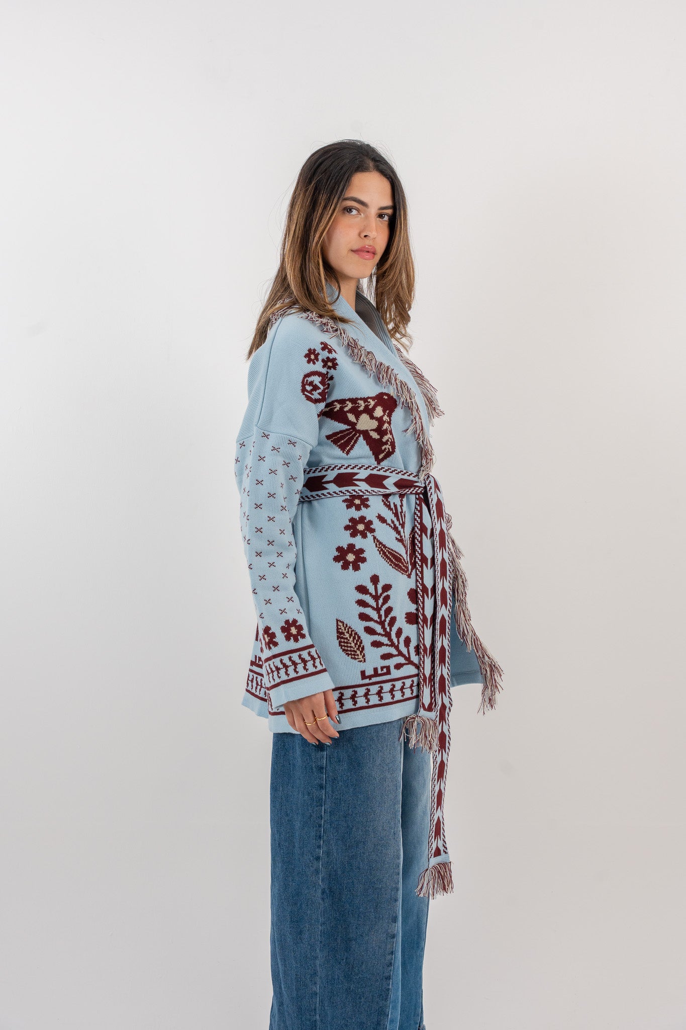 Shaghaf Jacket - Blue