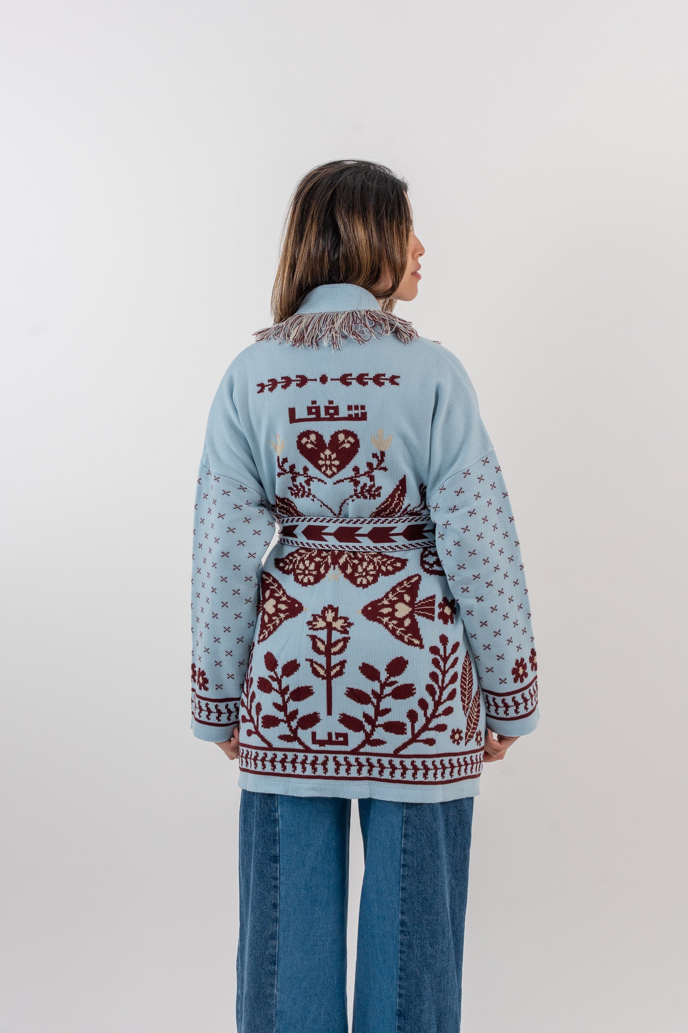 Shaghaf Jacket - Blue