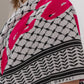 Pink Love Palestinian Scarf