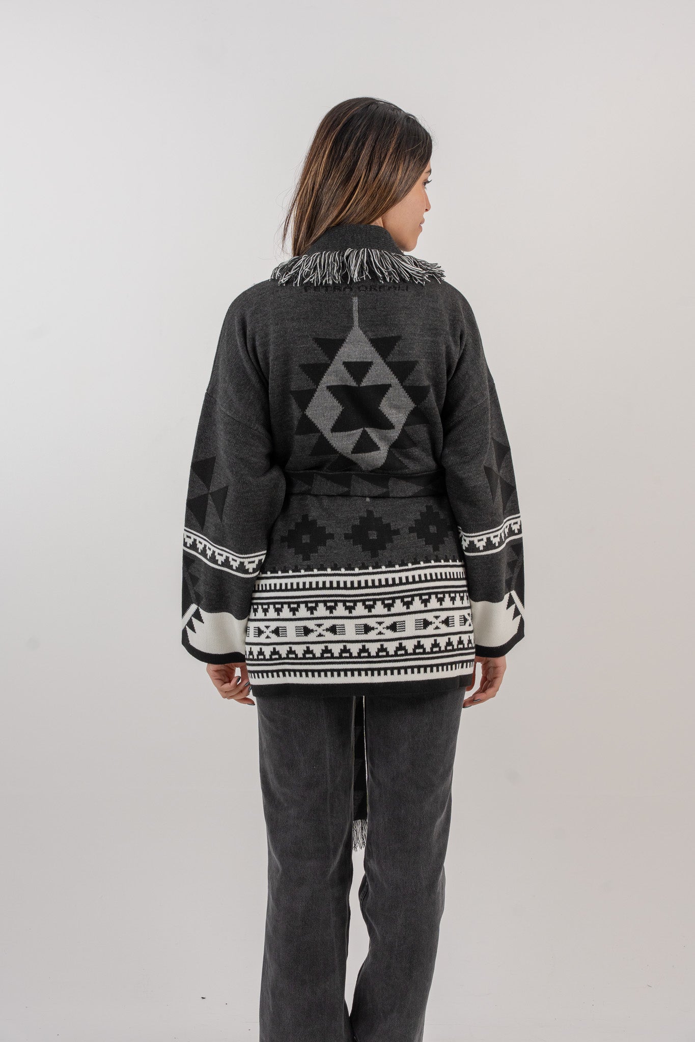 Muzna Jacket - Charcoal