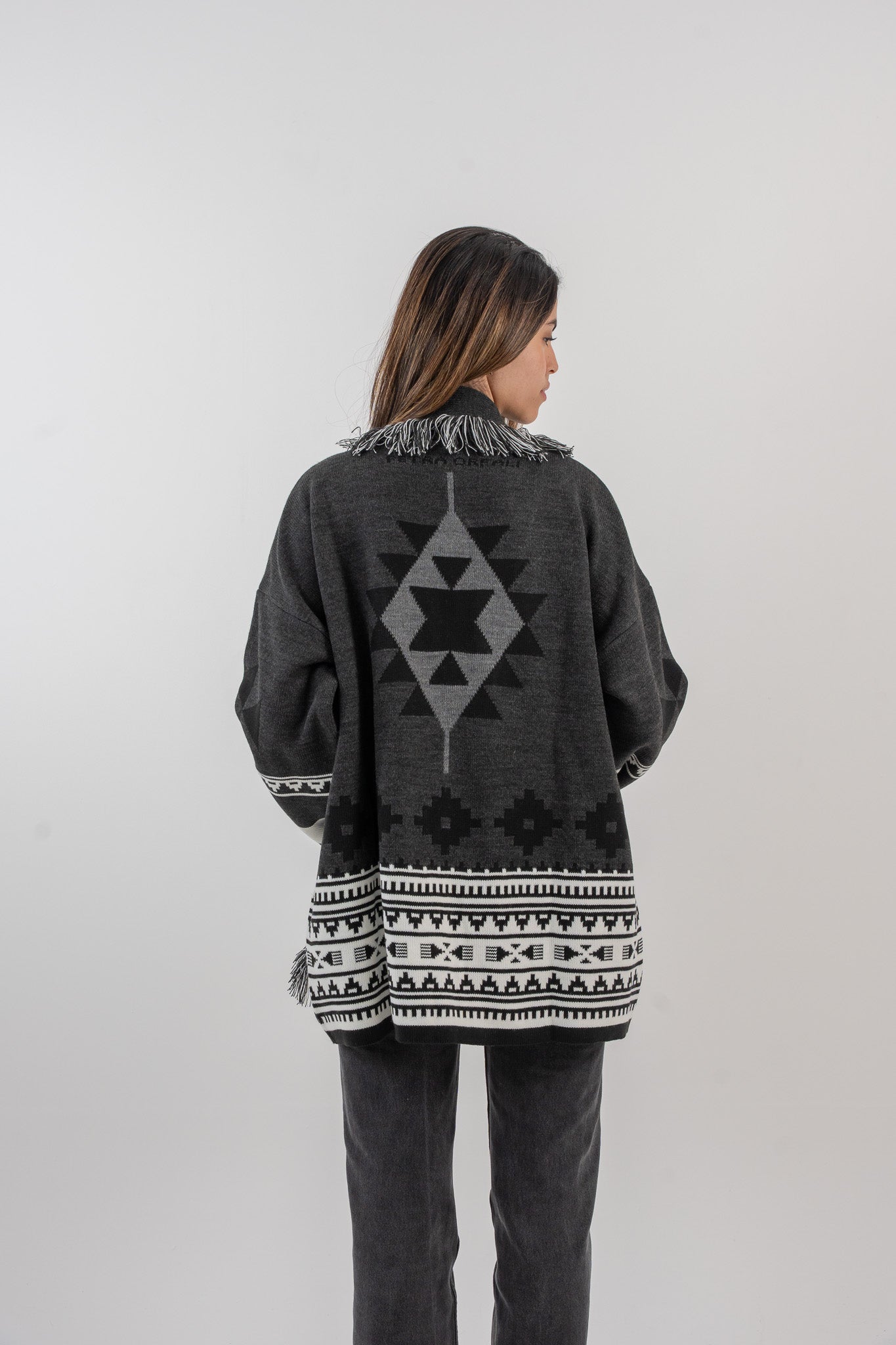 Muzna Jacket - Charcoal