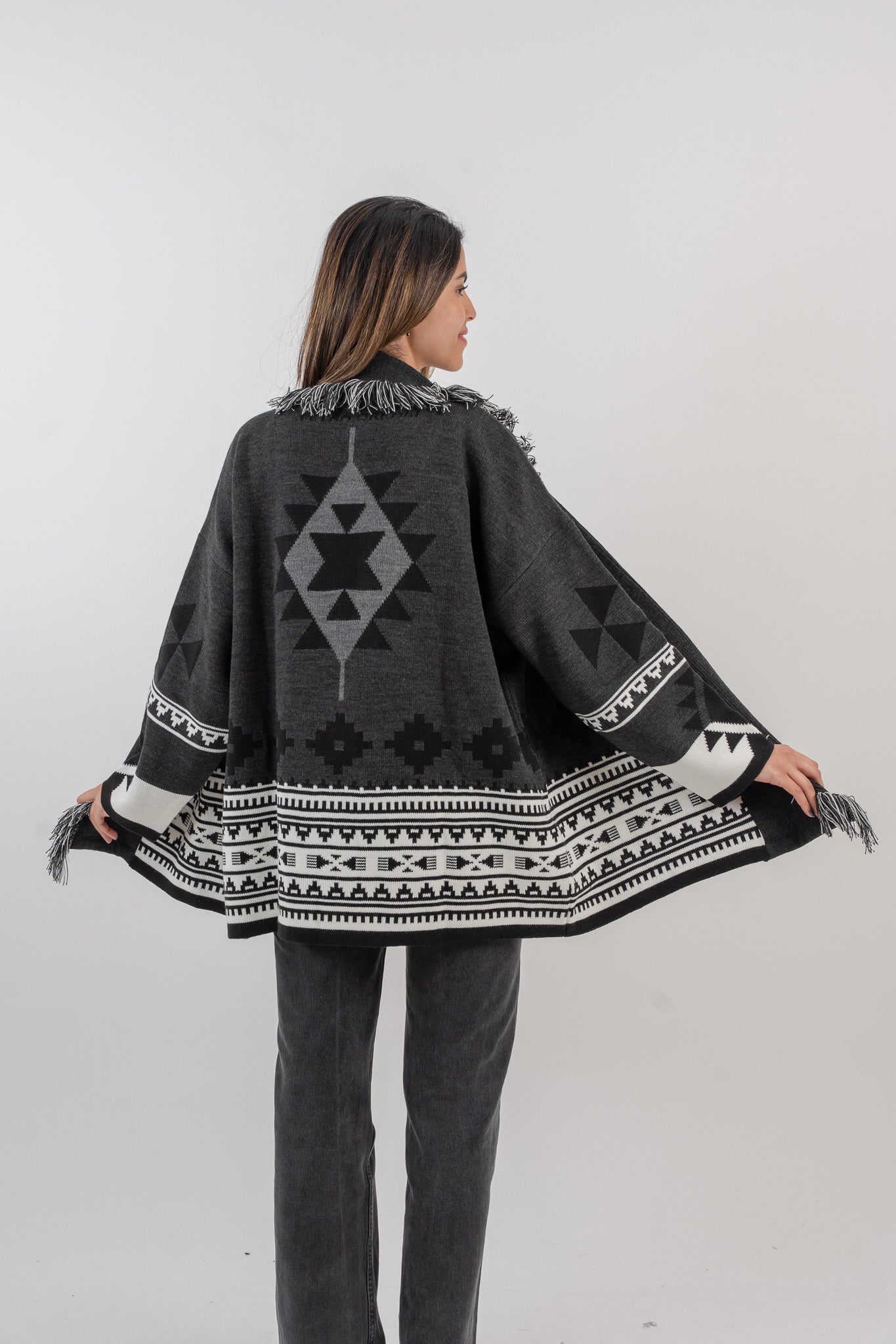 Muzna Jacket - Charcoal