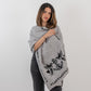 Love and Peace Anchor Scarf