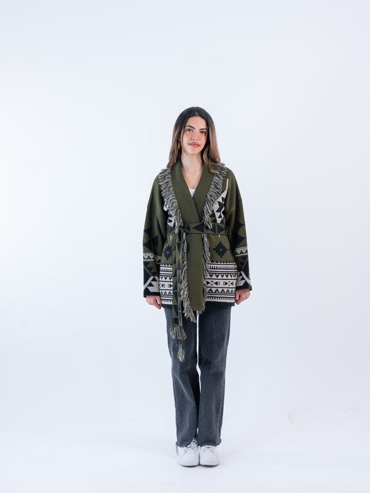 Muzna Jacket - Olive